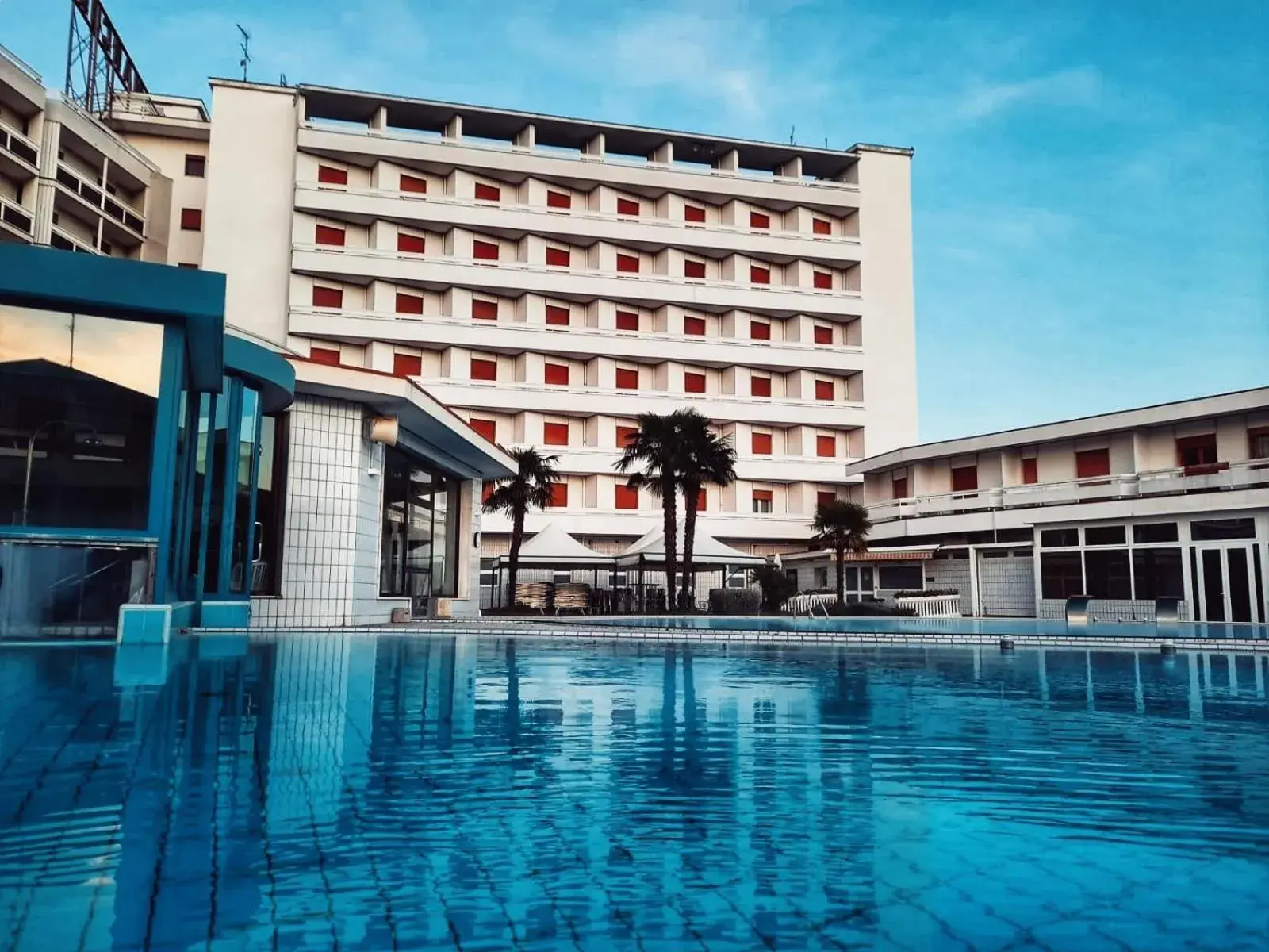 Bird's eye view, Property Building in Hotel Terme Marconi