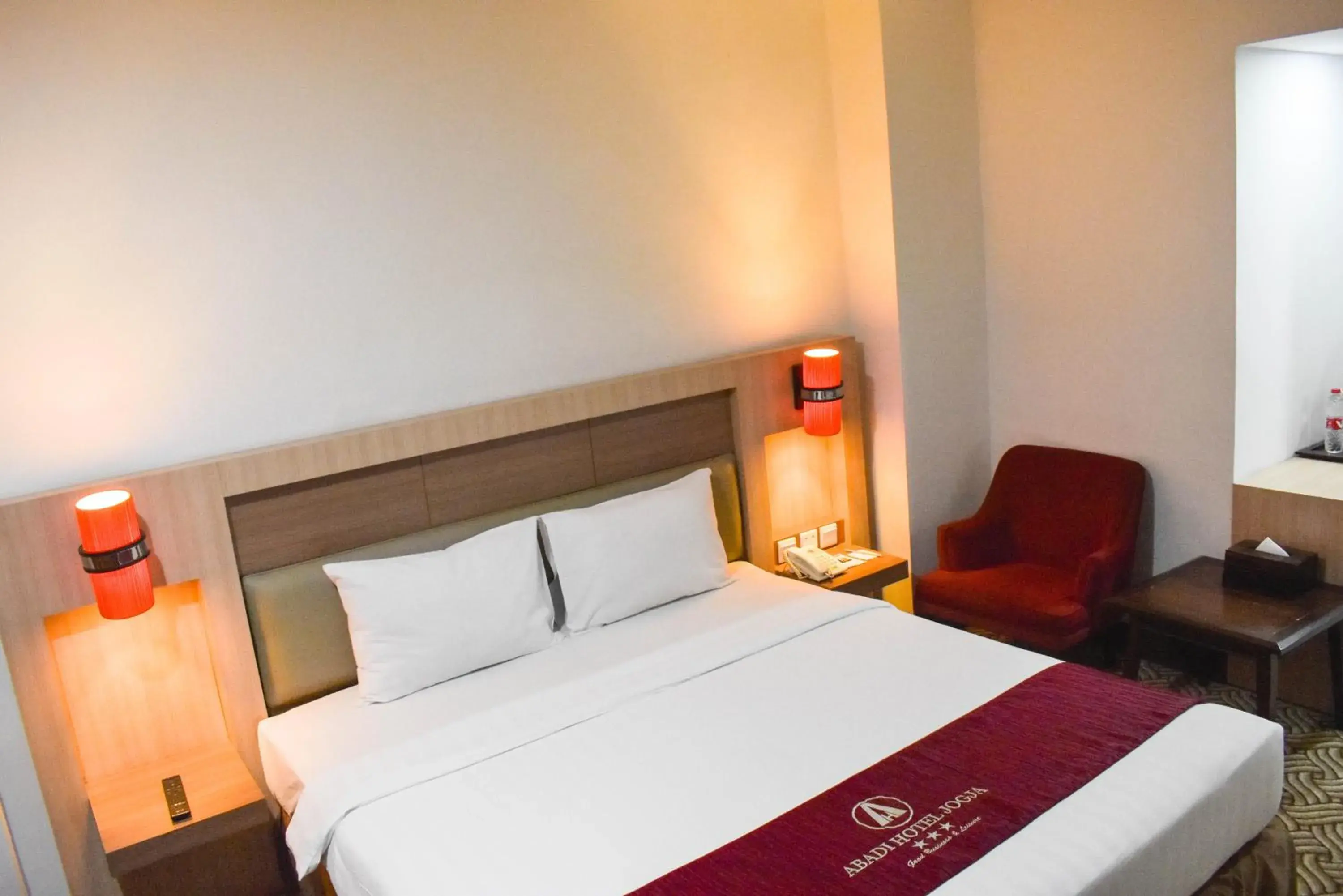 Bedroom, Bed in Abadi Hotel Malioboro Yogyakarta by Tritama Hospitality