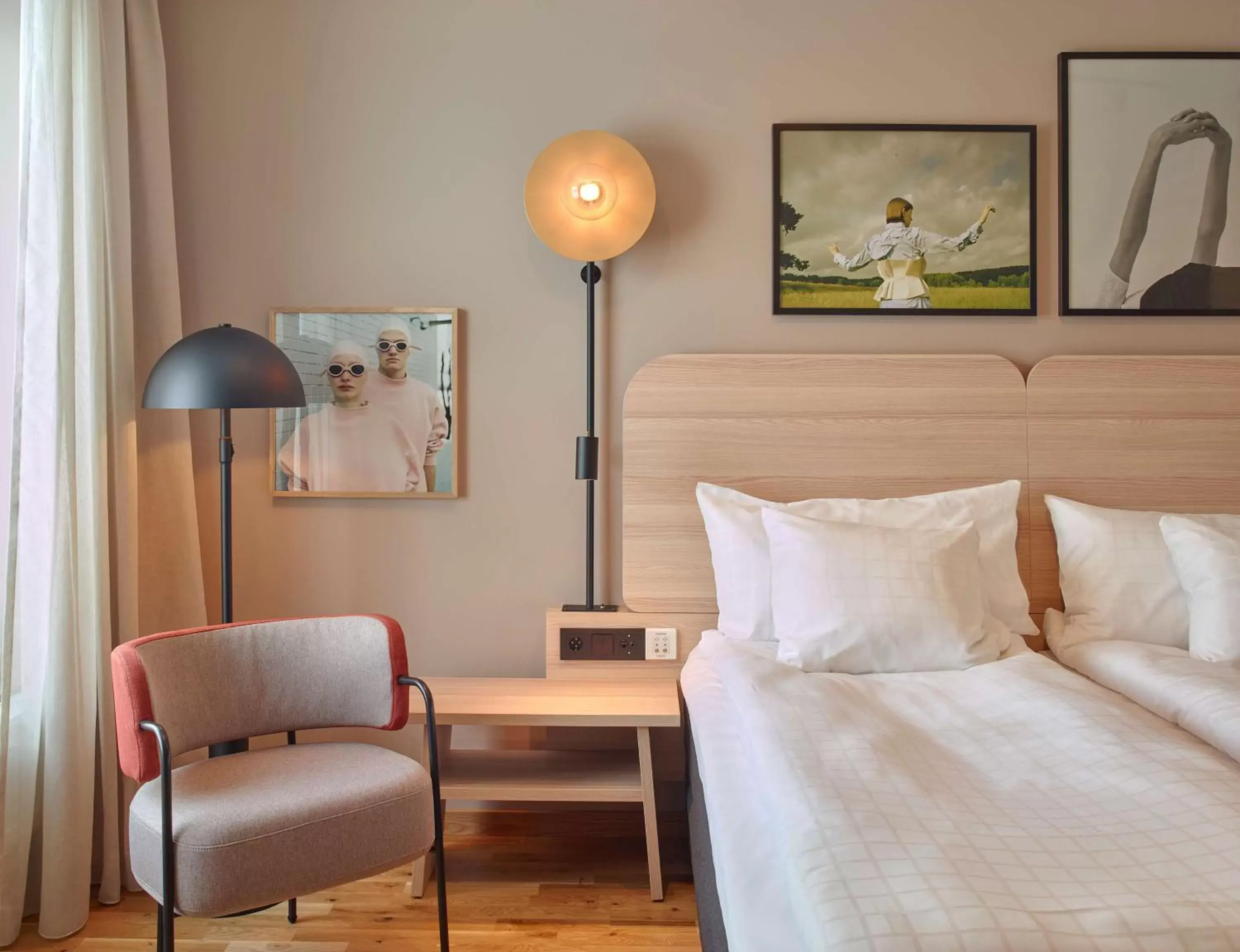 Bedroom, Bed in Scandic Kiruna