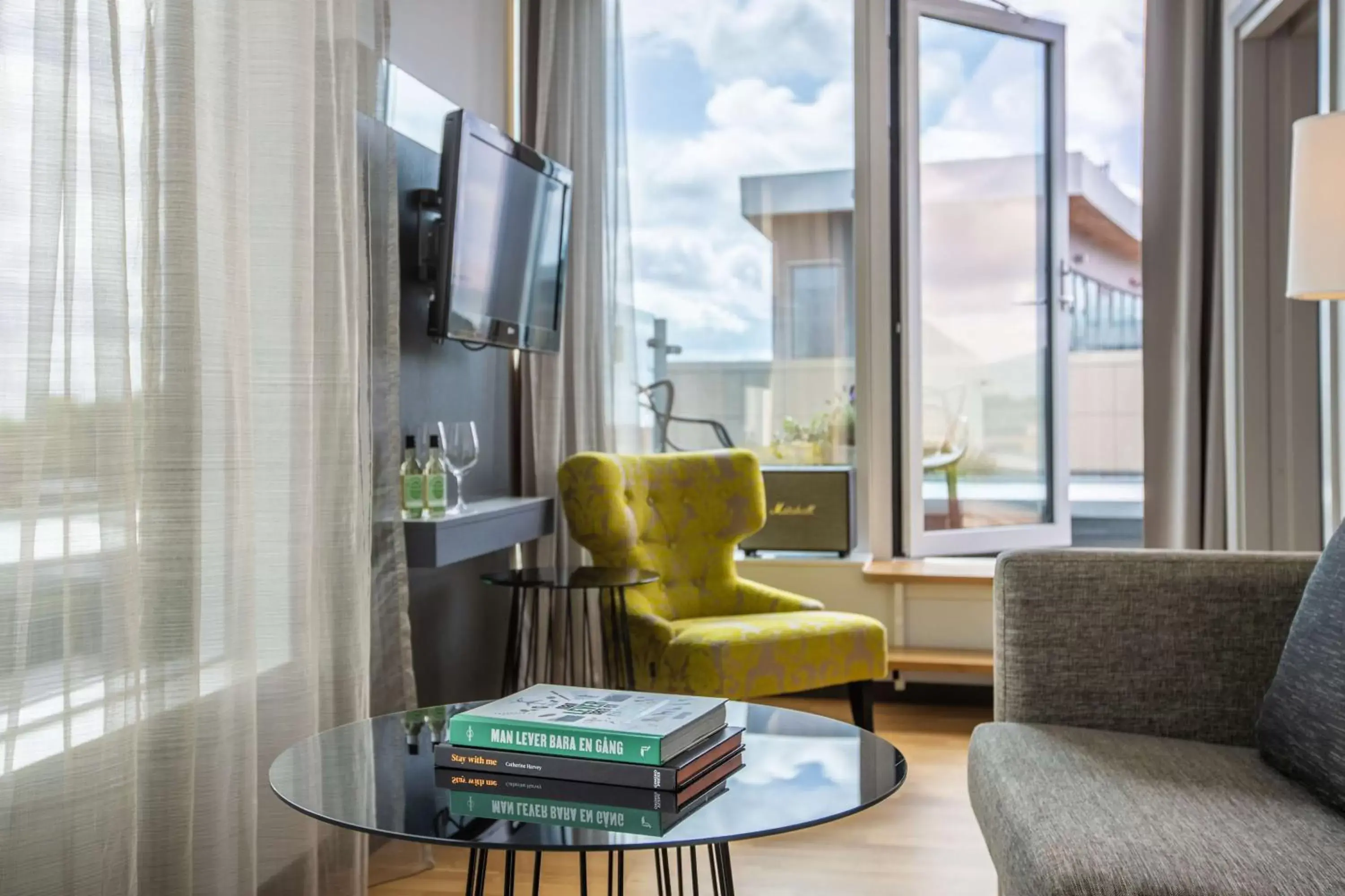 TV and multimedia, Seating Area in Radisson Blu Hotel Uppsala