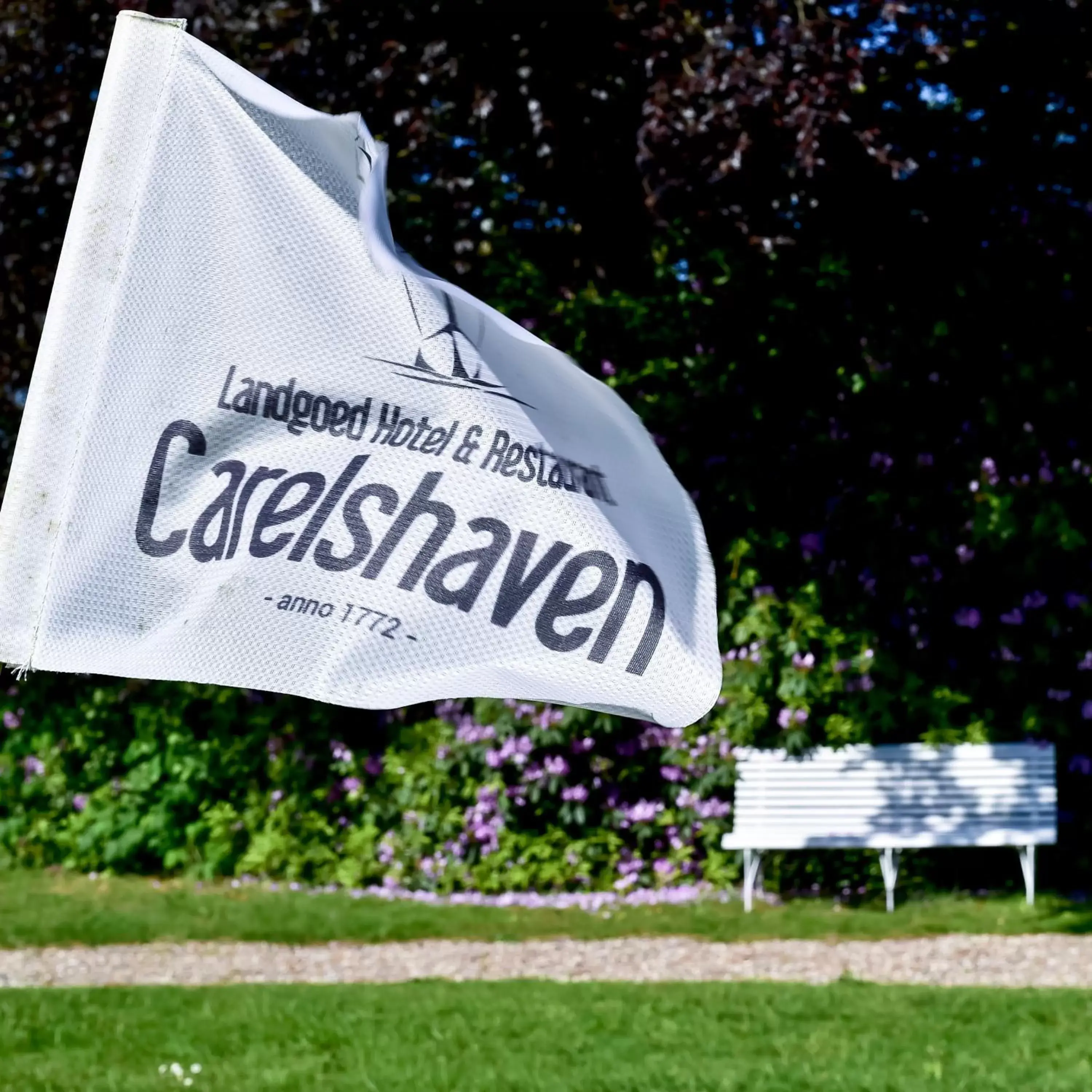 Garden, Property Logo/Sign in Landgoed Hotel & Restaurant Carelshaven