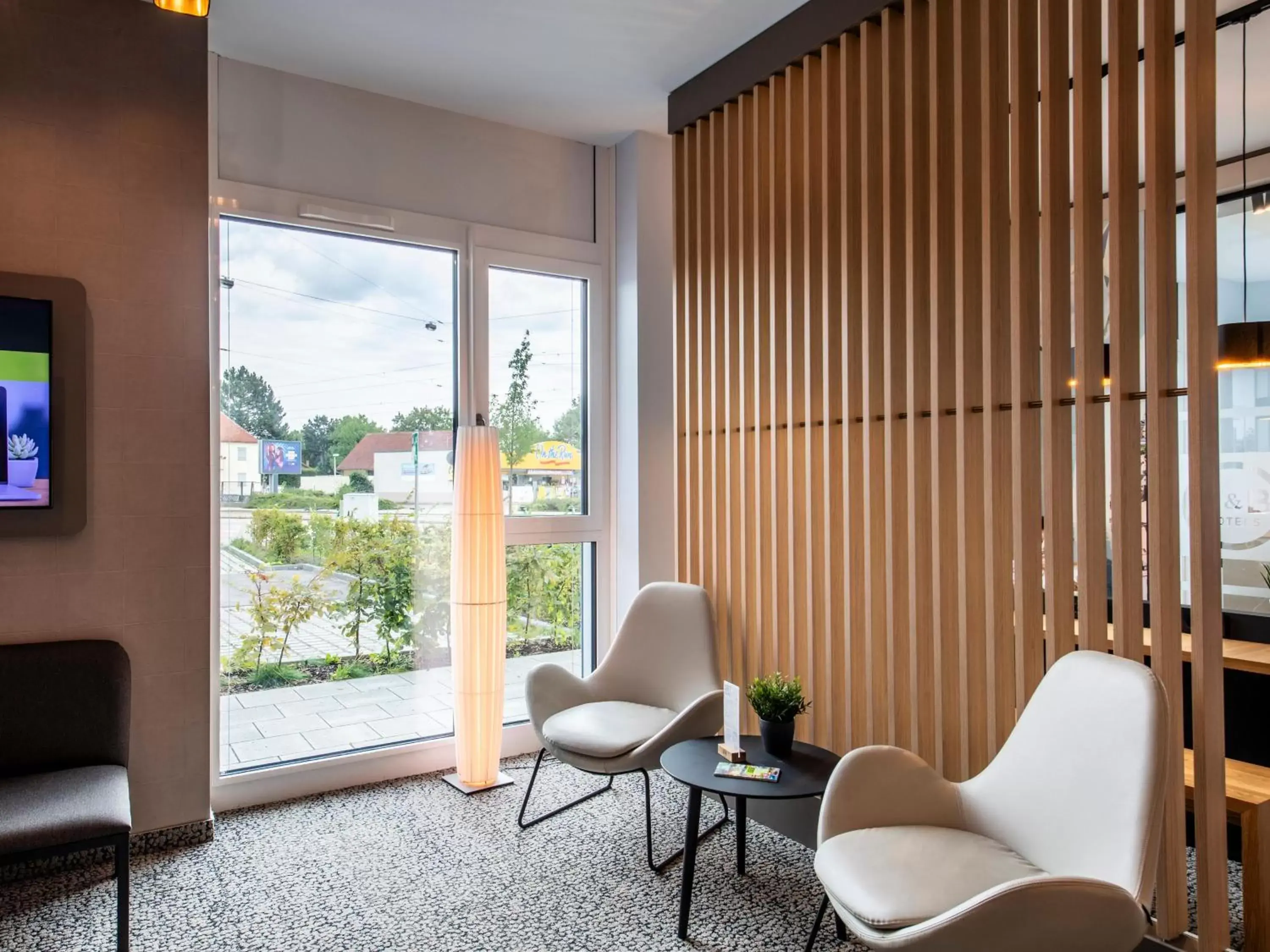 Lobby or reception, Seating Area in B&B Hotel Augsburg-Nord