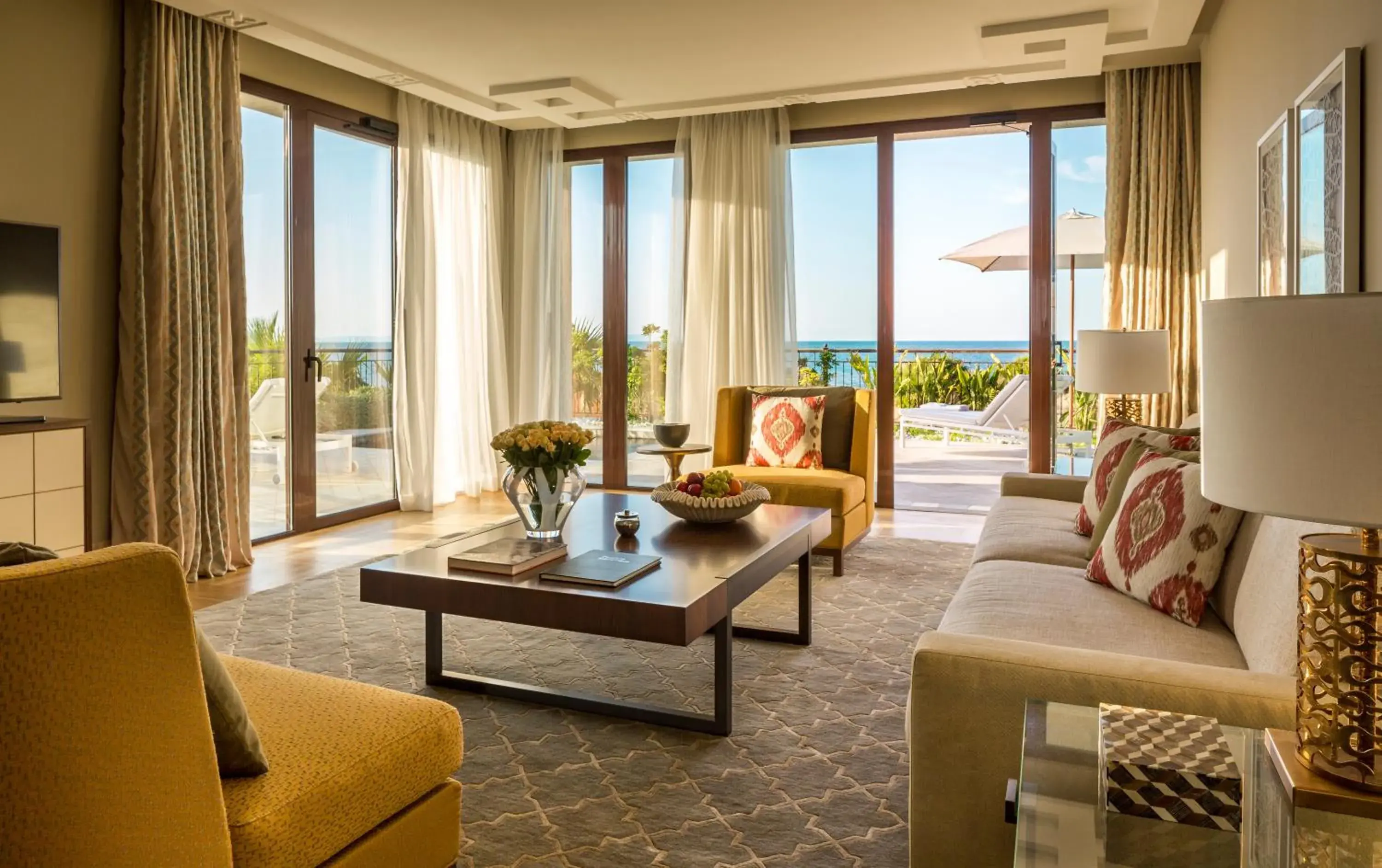 Living room in Four Seasons Hotel Tunis Living room in Four Seasons Hotel Tunis