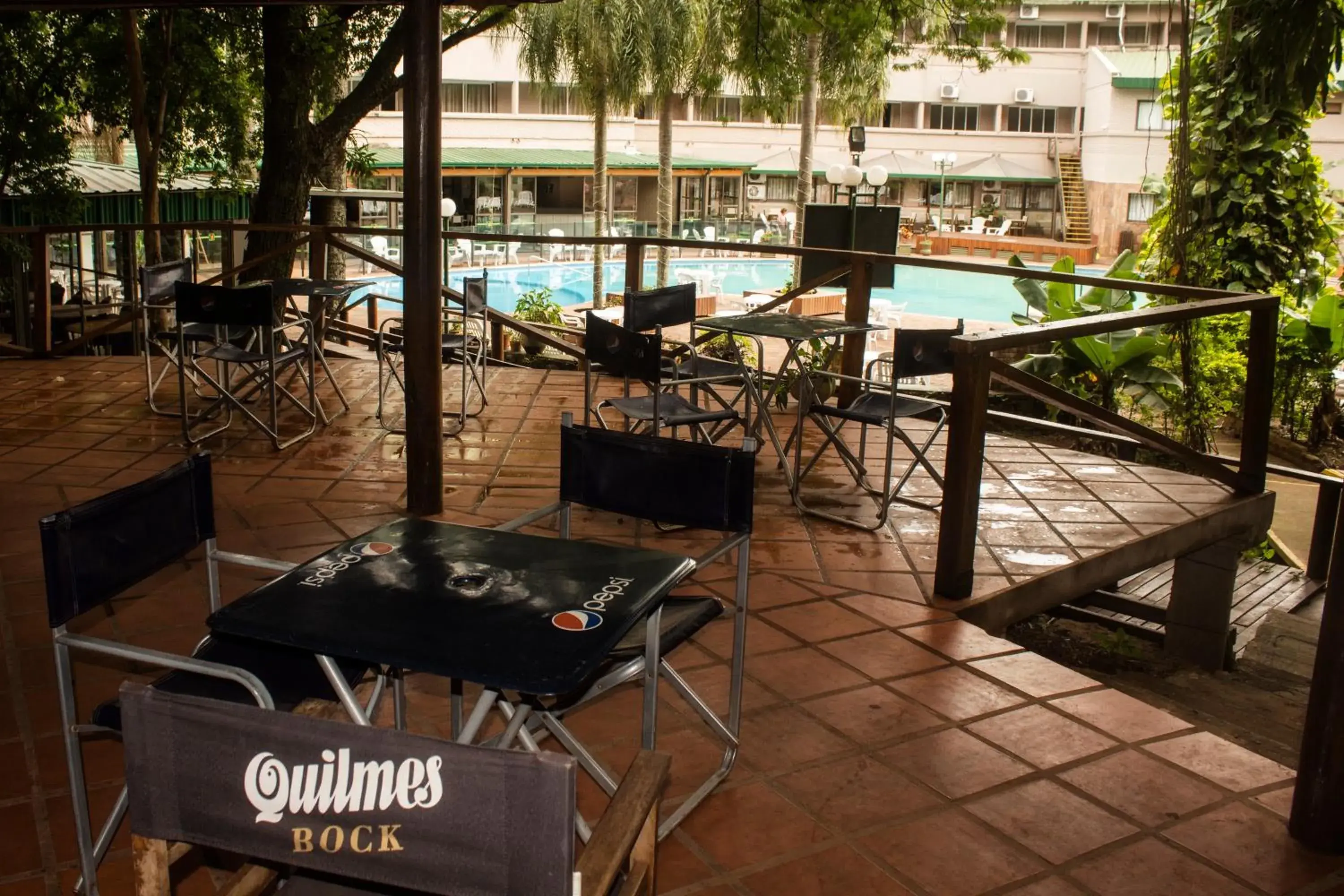 Patio in Hotel El Libertador