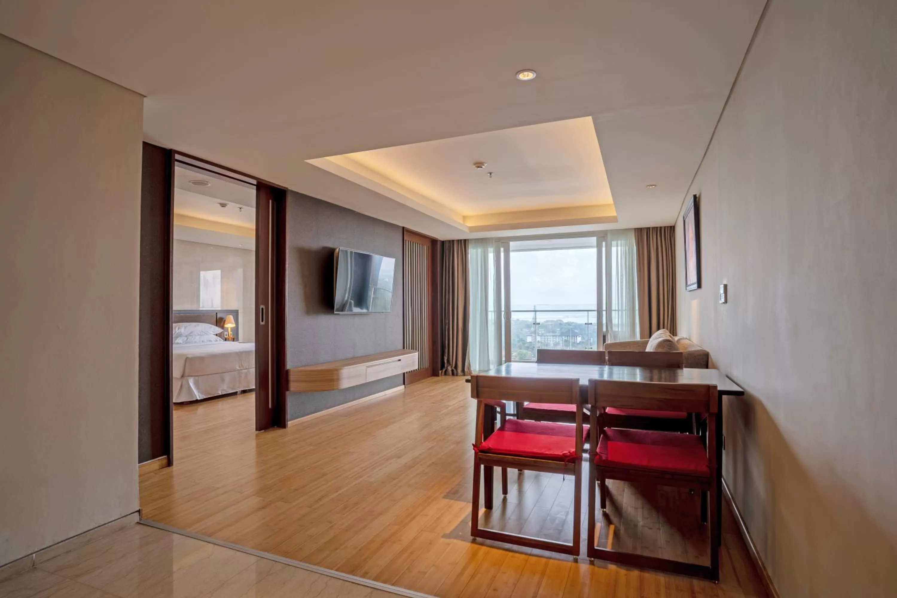 Living room, Bed in Four Points by Sheraton Bali, Ungasan
