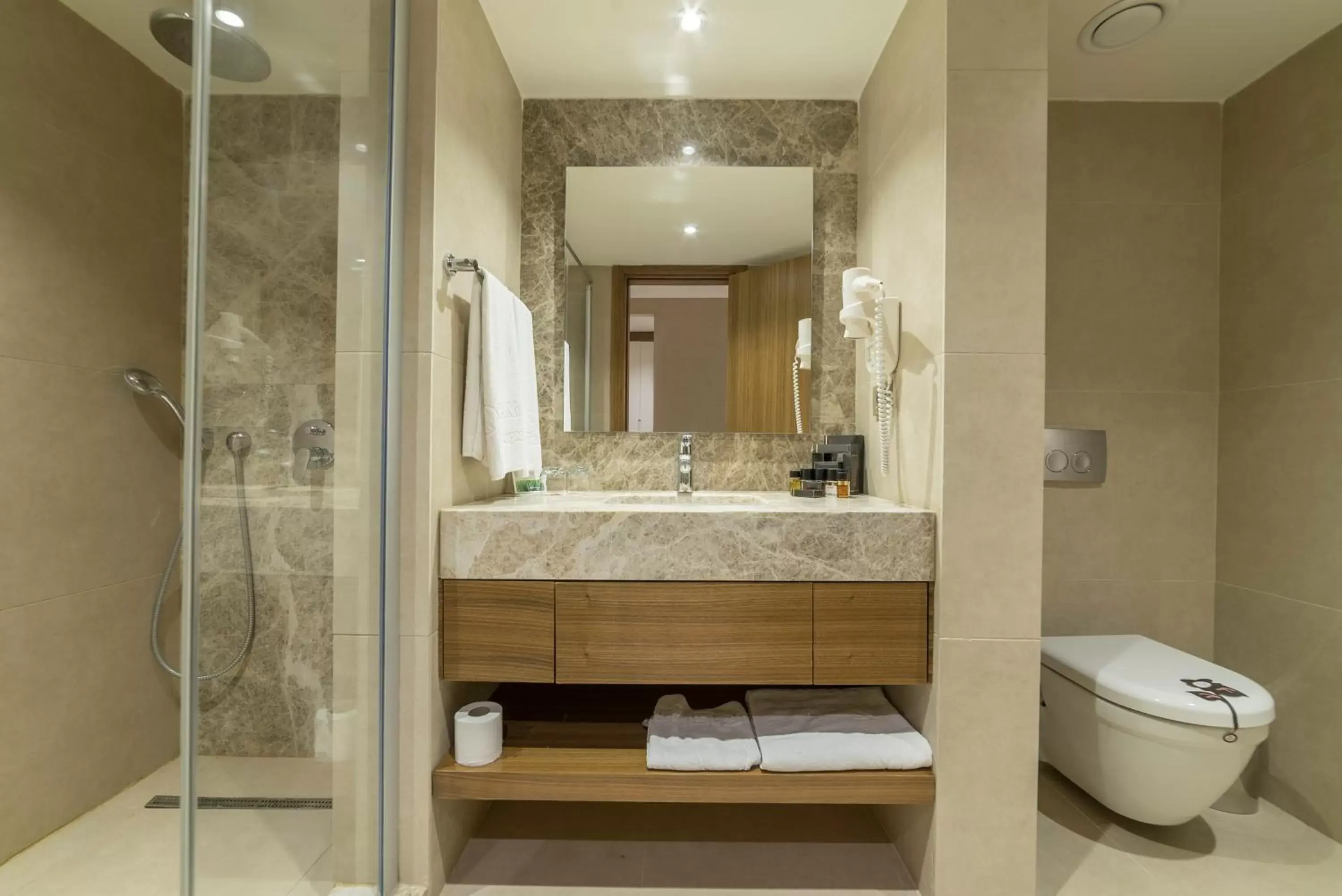 Shower, Bathroom in Ramada Resort Kusadasi & Golf