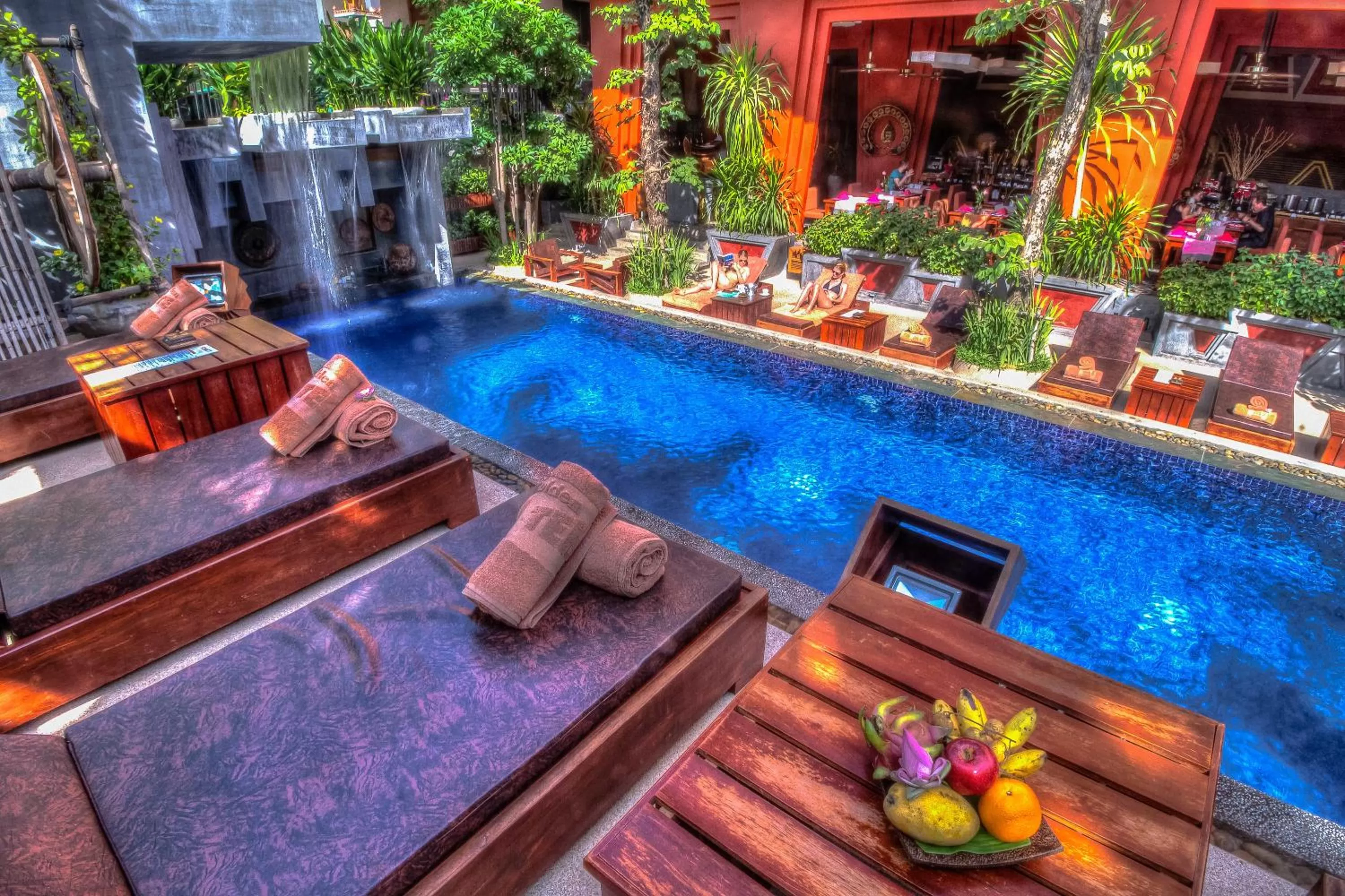 Swimming pool in Golden Temple Residence