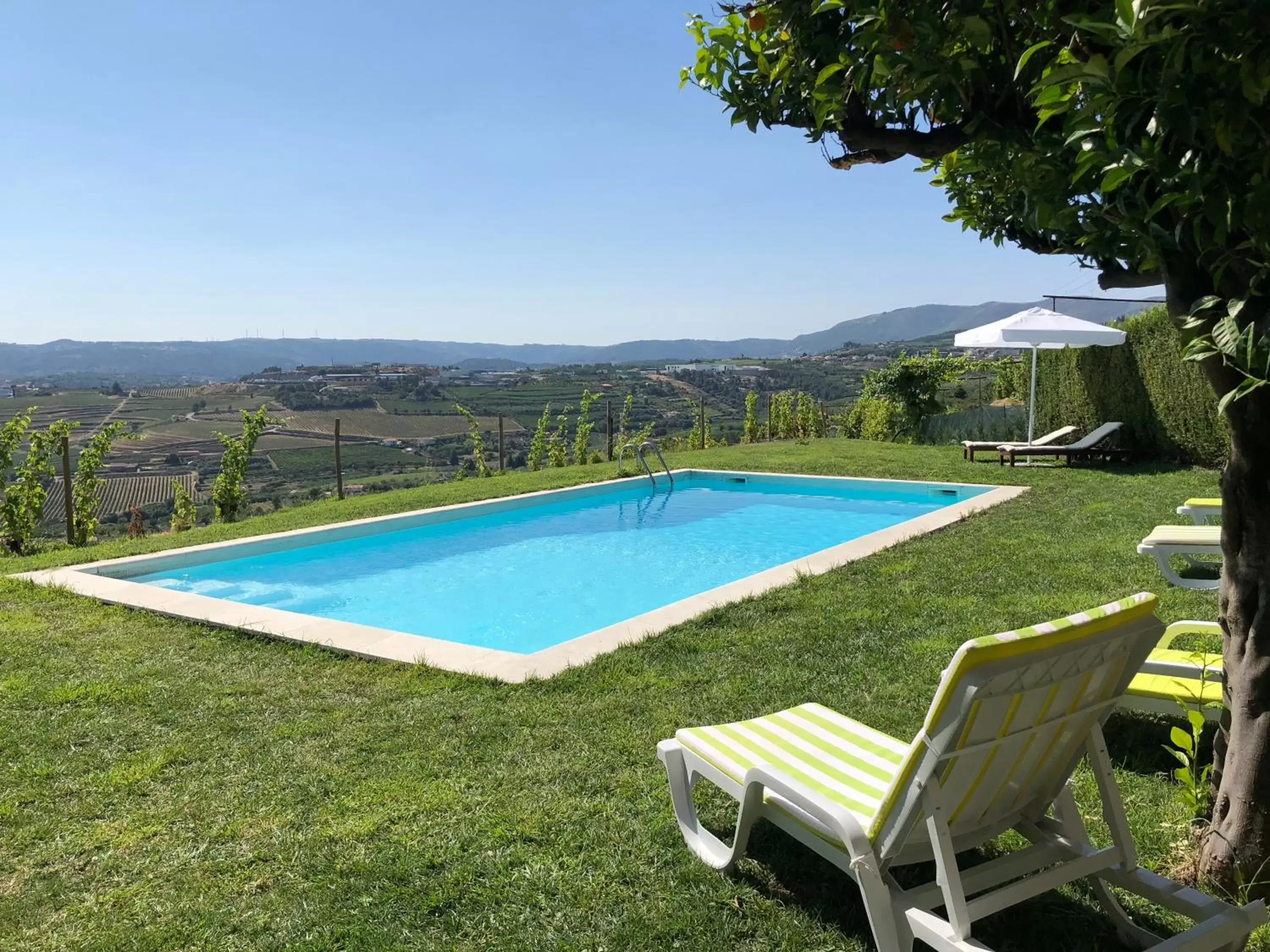 Pool view, Swimming Pool in Quinta da Portela - Casa Visconde Arneiros