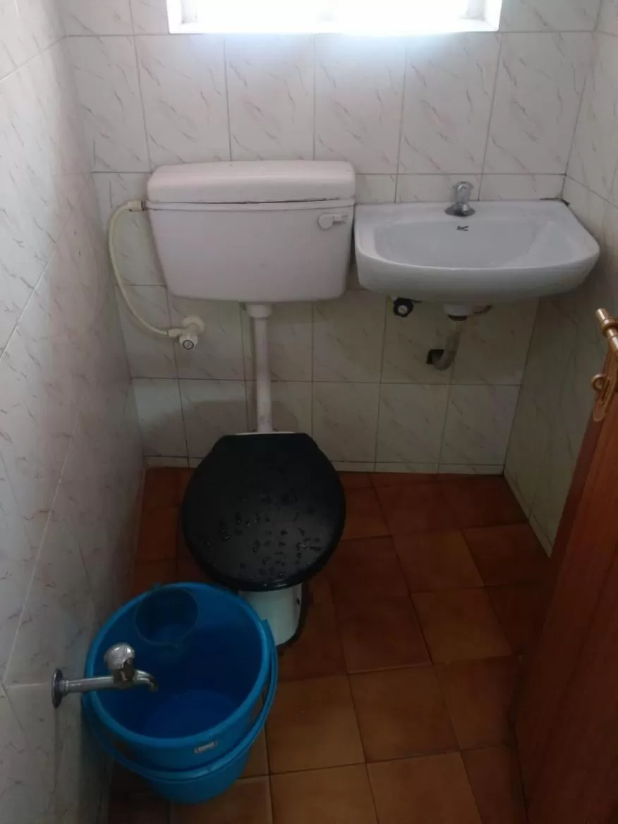 Bathroom in Anandan Tourist Home