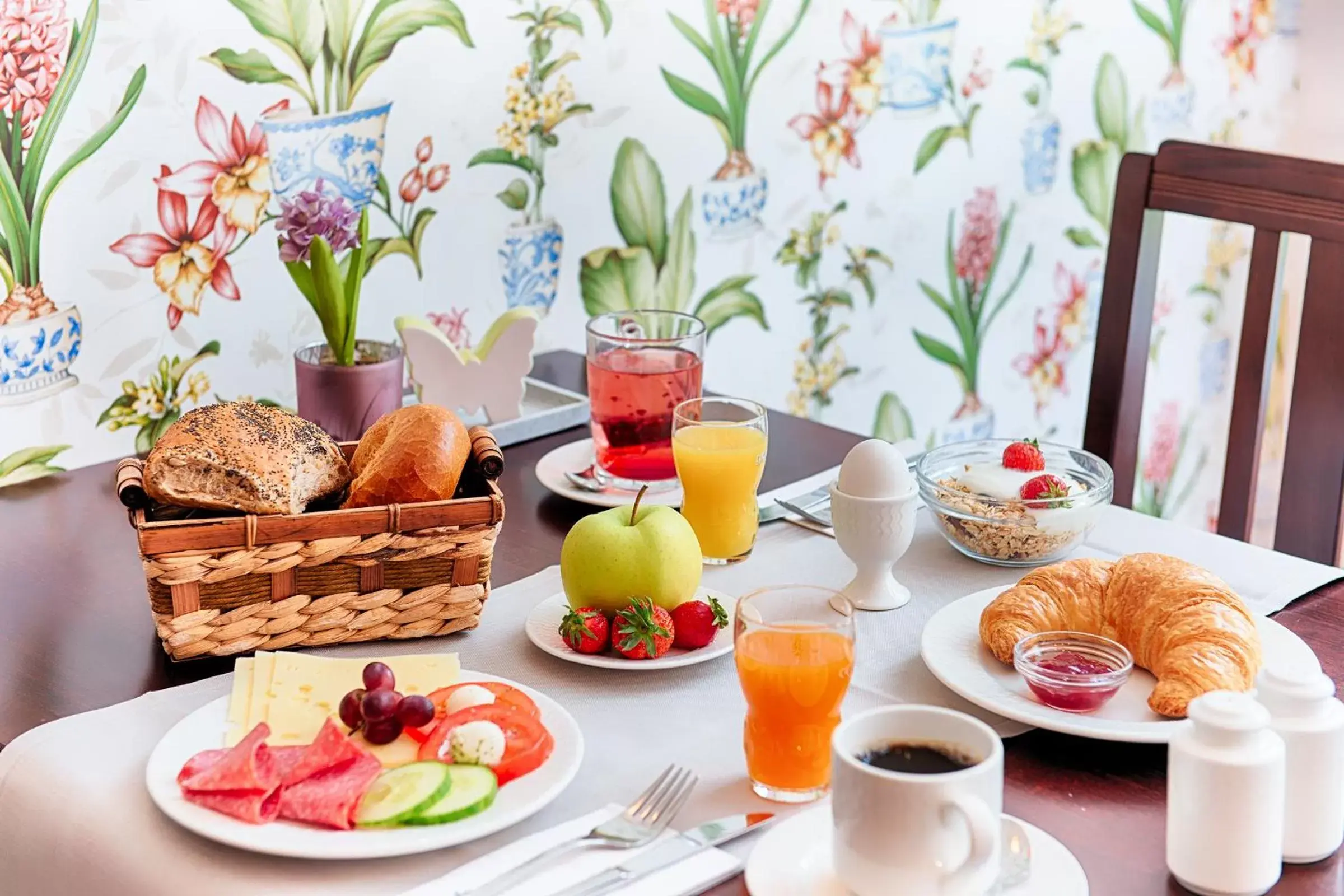 Buffet breakfast, Breakfast in ACHAT Hotel Schwetzingen Heidelberg