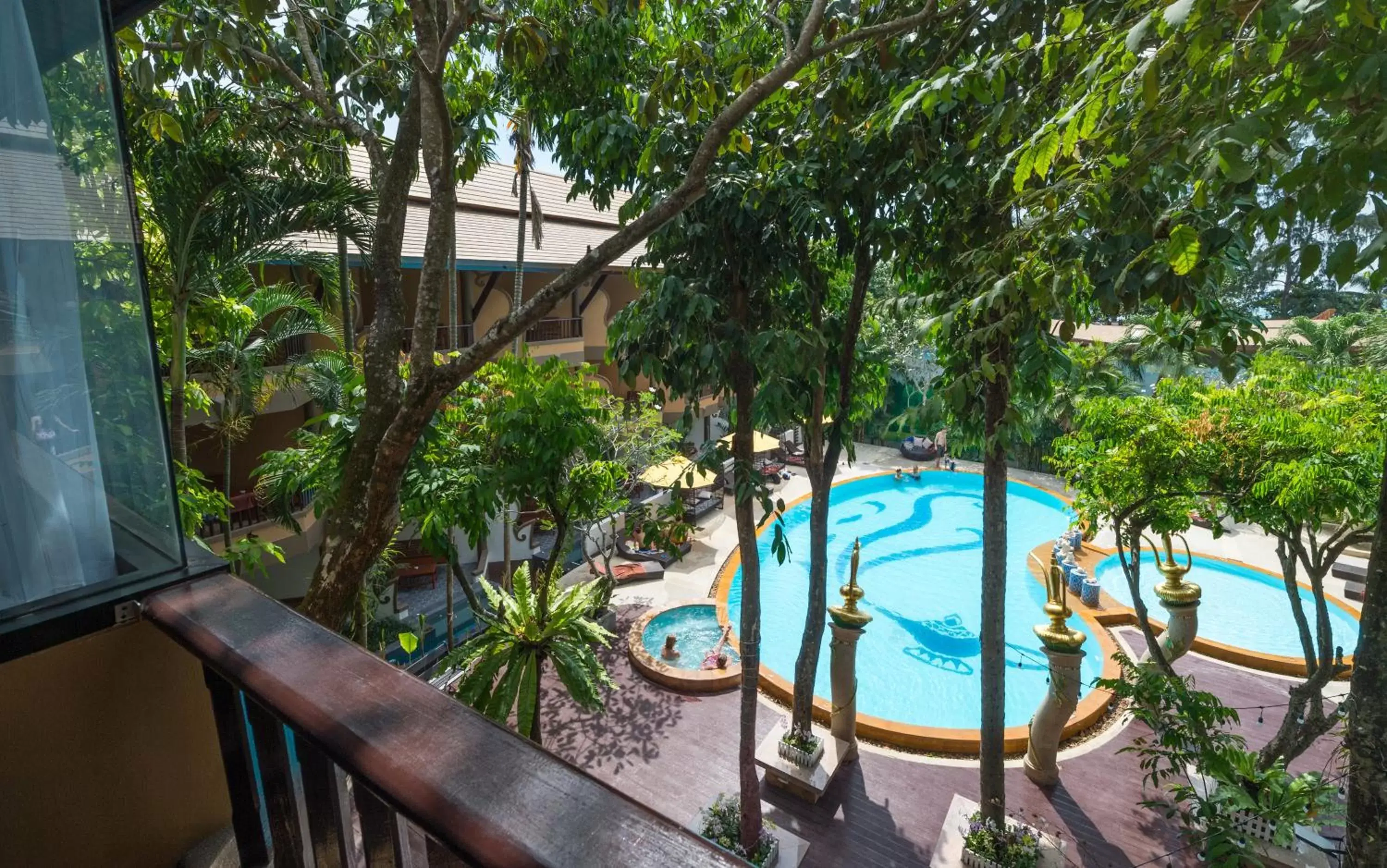 Pool View in Aonang Princeville Villa Resort & Spa - Halal Certified Restaurant