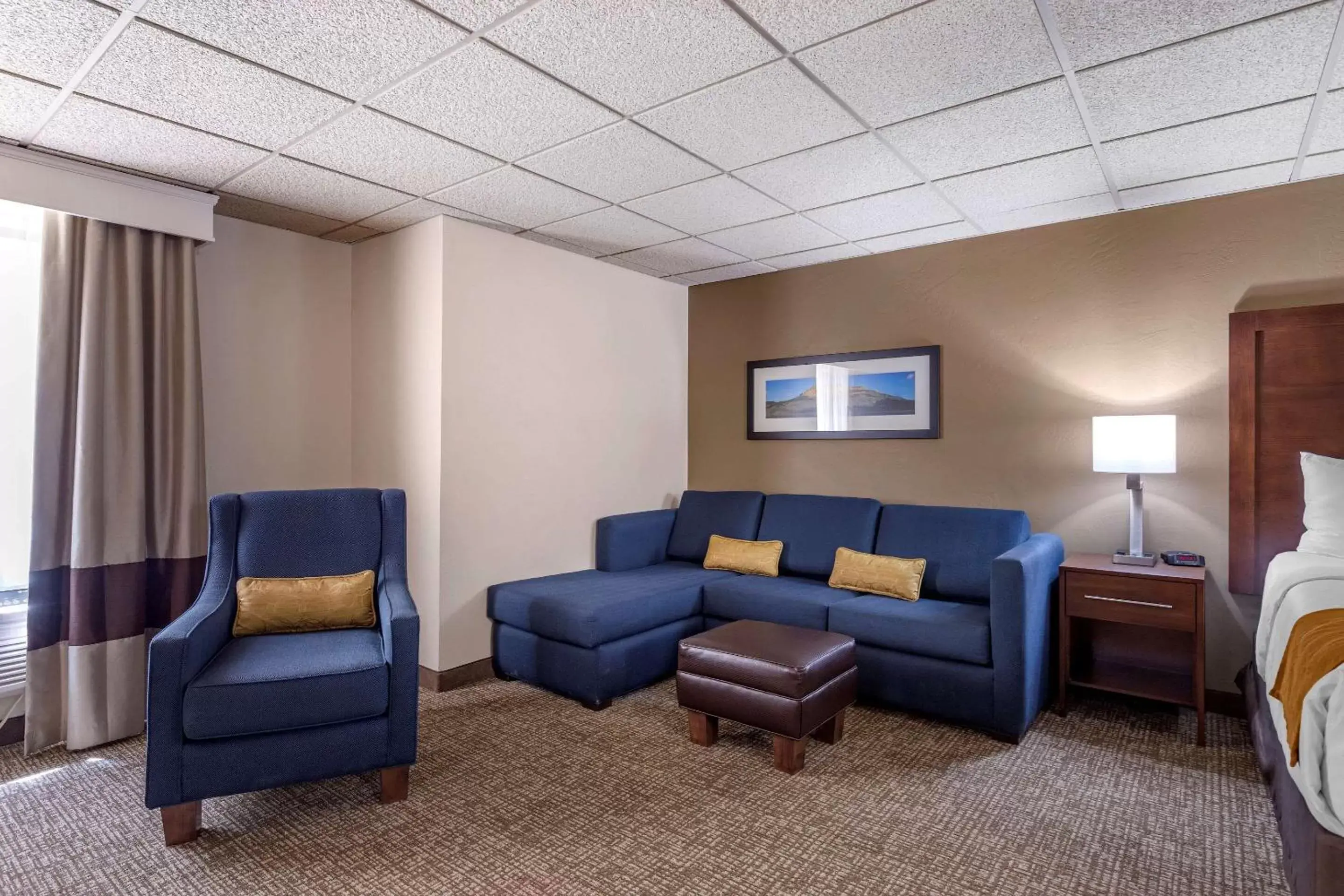 Bedroom, Seating Area in Comfort Inn Butte City Center I-15 / I-90