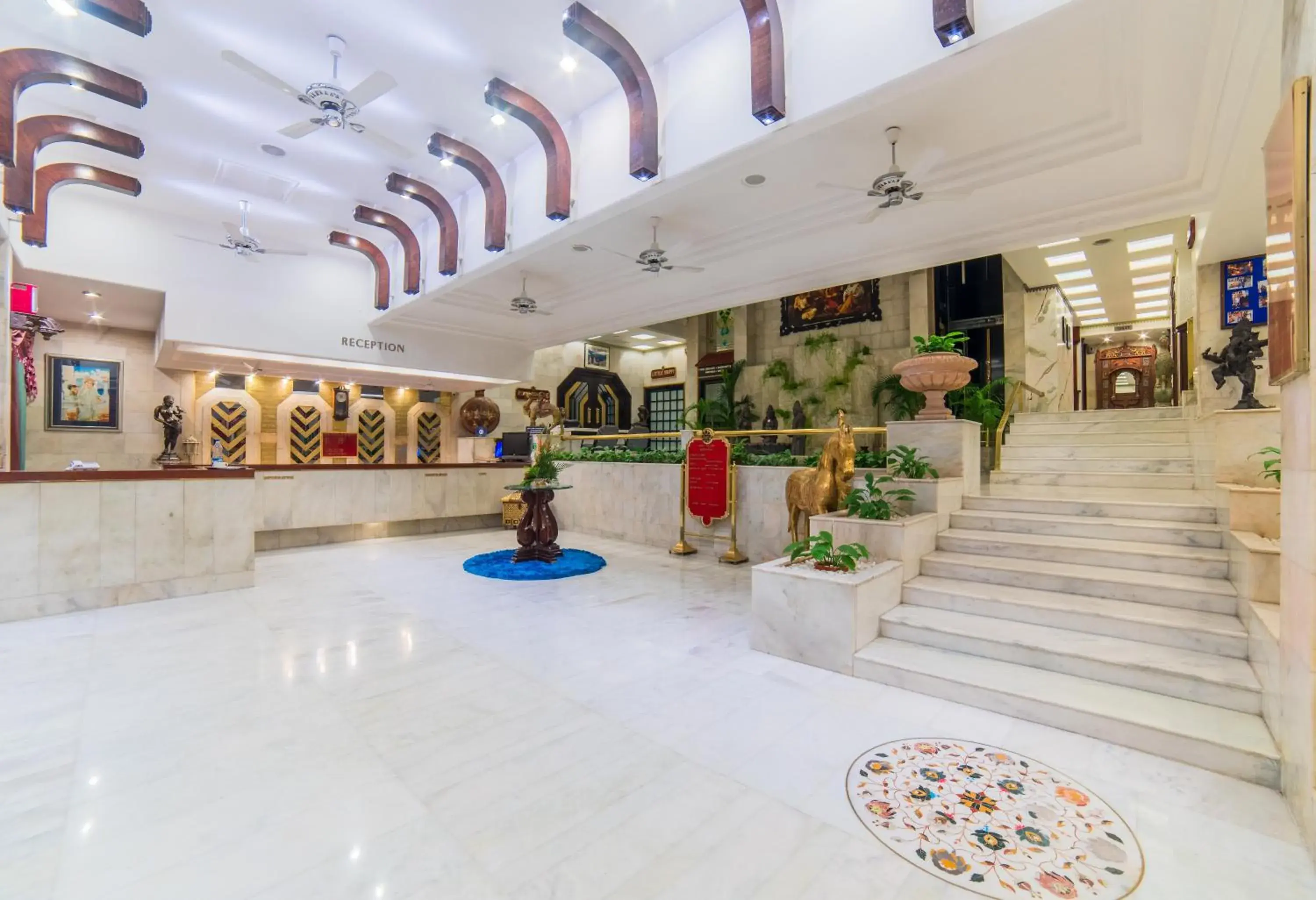 Lobby or reception in Hotel Hillock