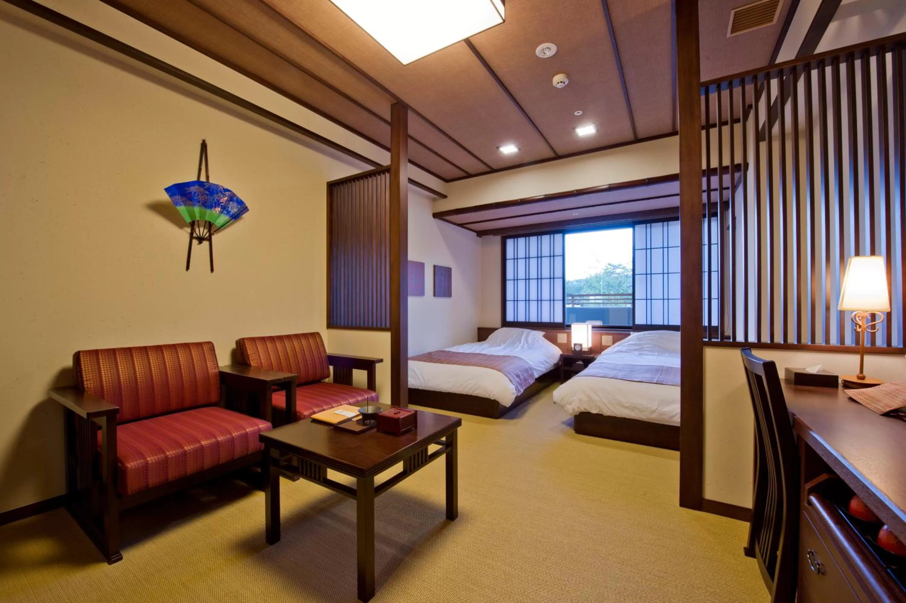 Photo of the whole room, Bed in Kadensho, Arashiyama Onsen, Kyoto - Kyoritsu Resort