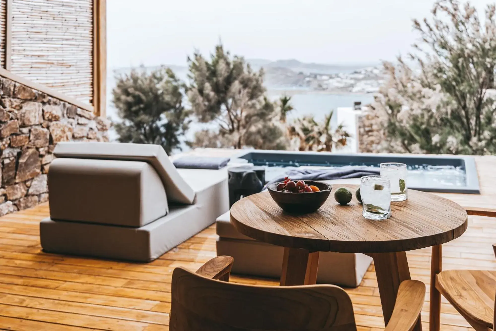 Balcony/Terrace in Alissachni Mykonos