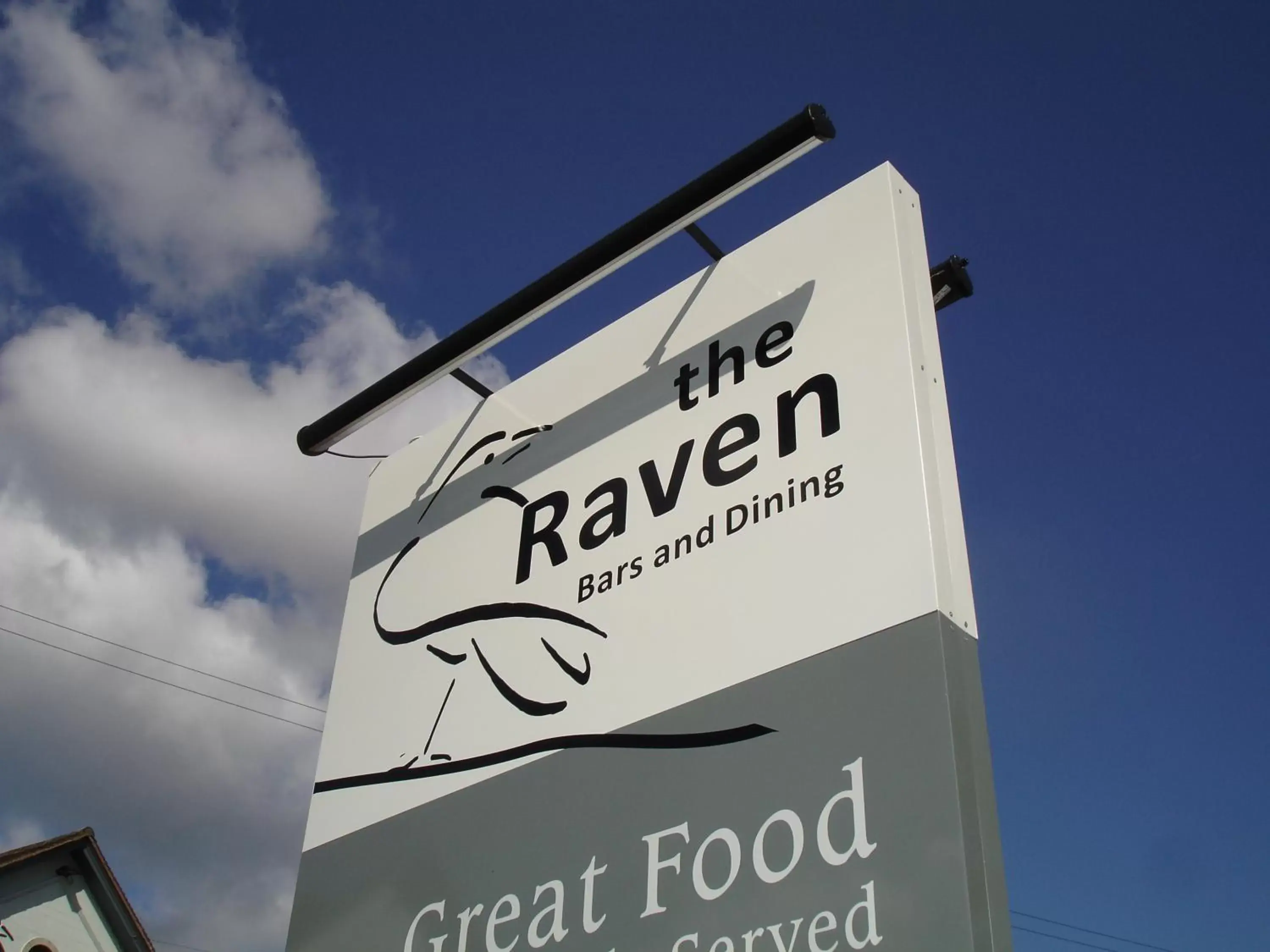 Day, Property Logo/Sign in The Raven Hotel