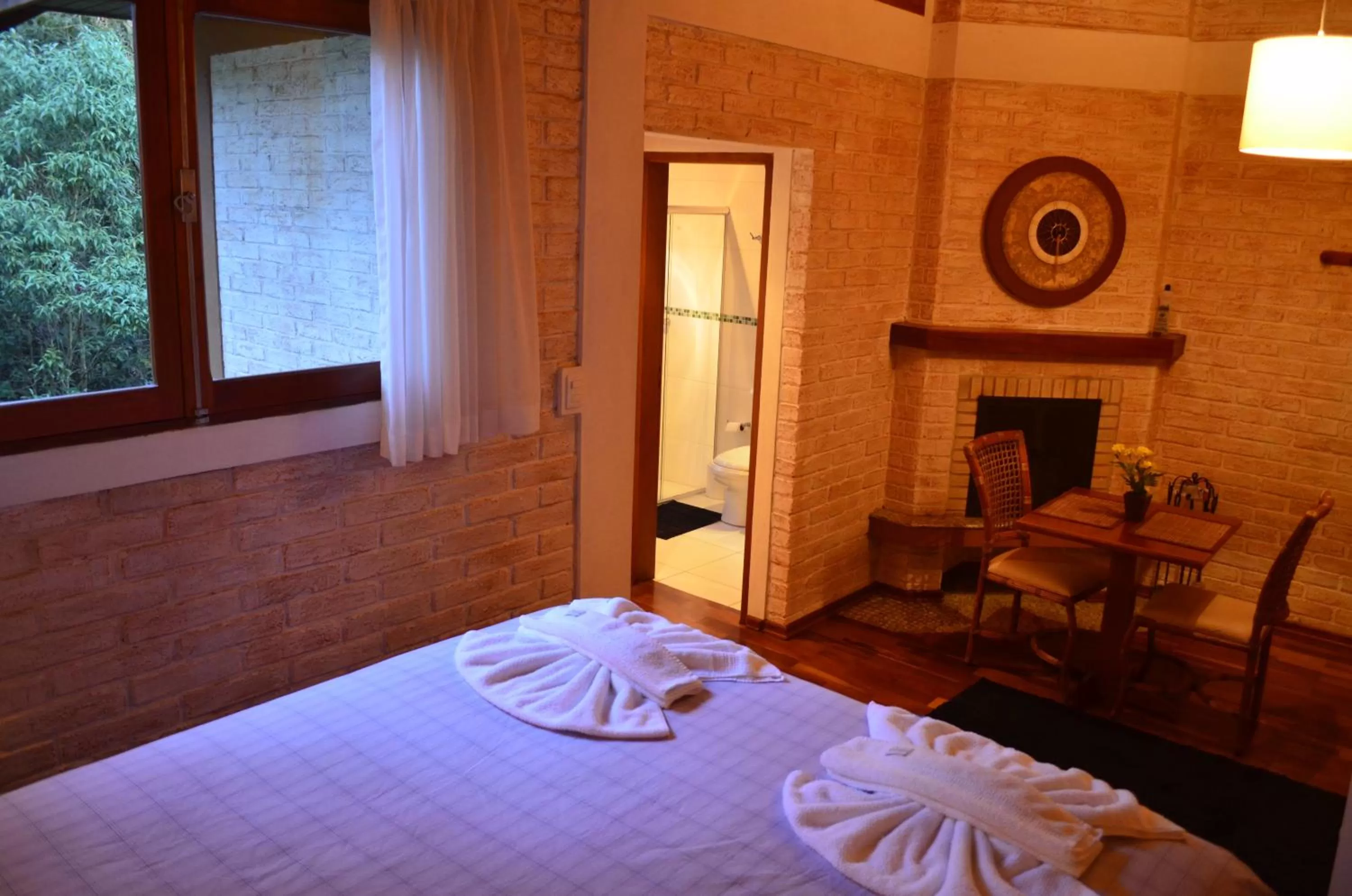 Bed in Pousada Toca Da Coruja