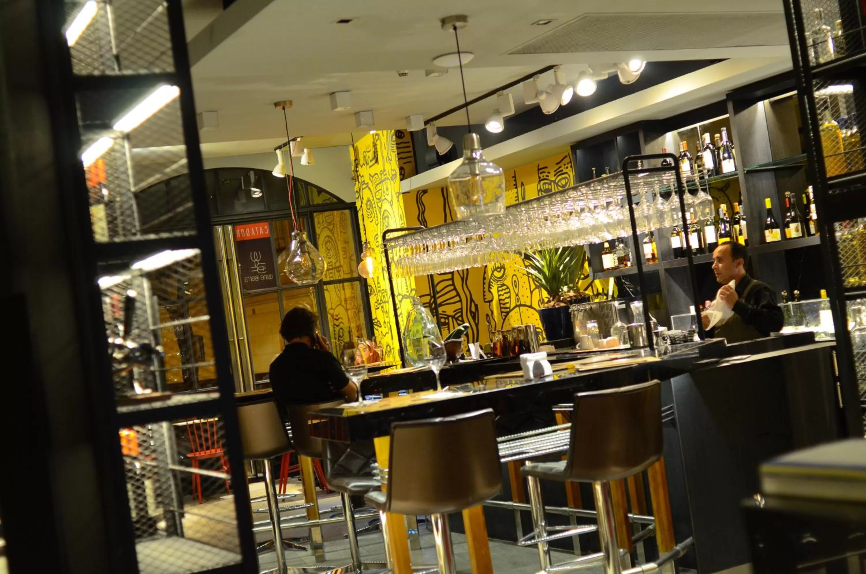 Restaurant/places to eat in Hotel Cumbres Lastarria