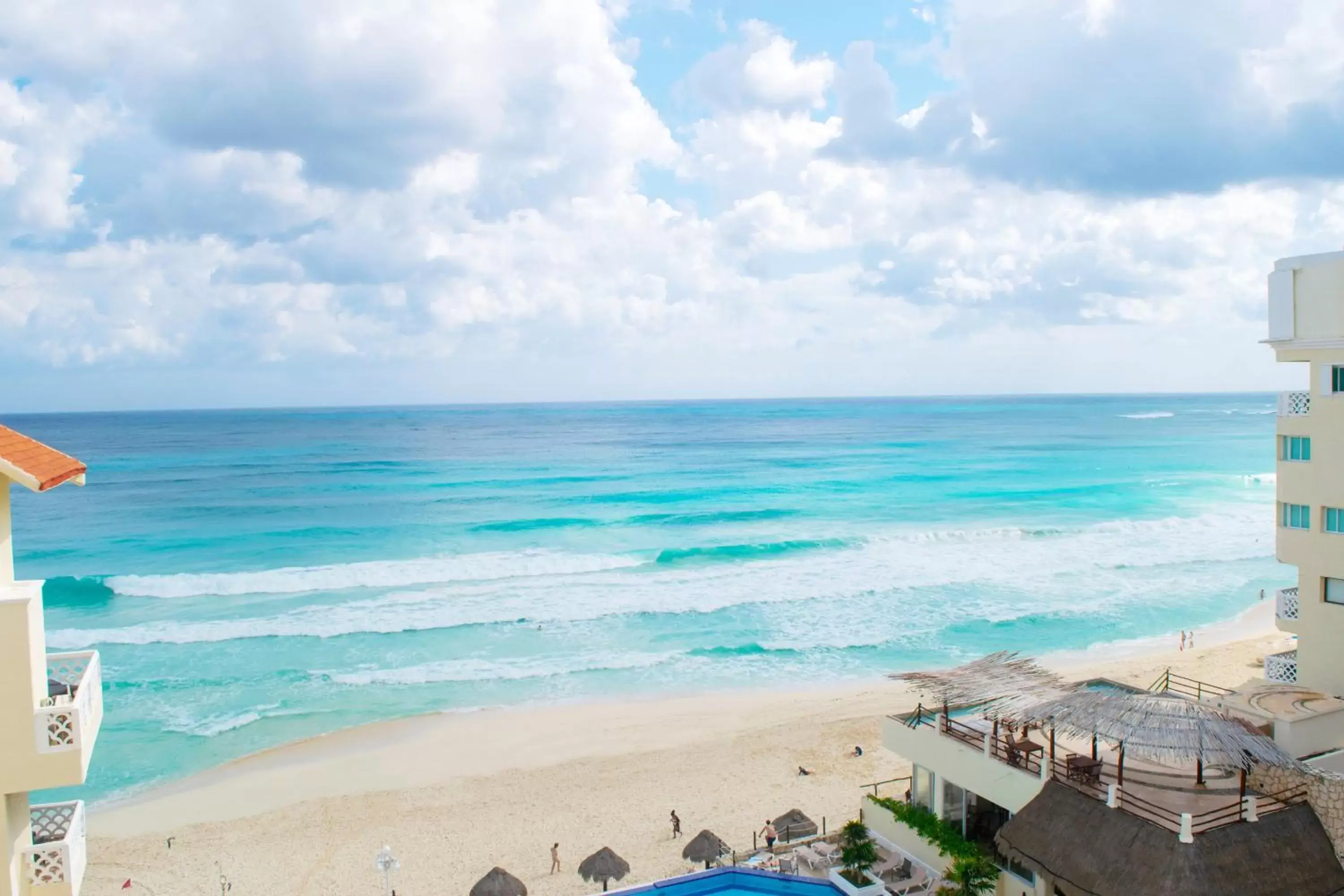 Sea view, Beach in BSEA Cancun Plaza Hotel