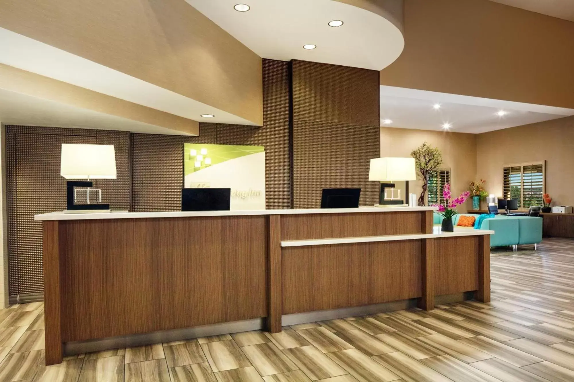 Lobby or reception in Holiday Inn Phoenix/Chandler by IHG Lobby or reception in Holiday Inn Phoenix/Chandler by IHG