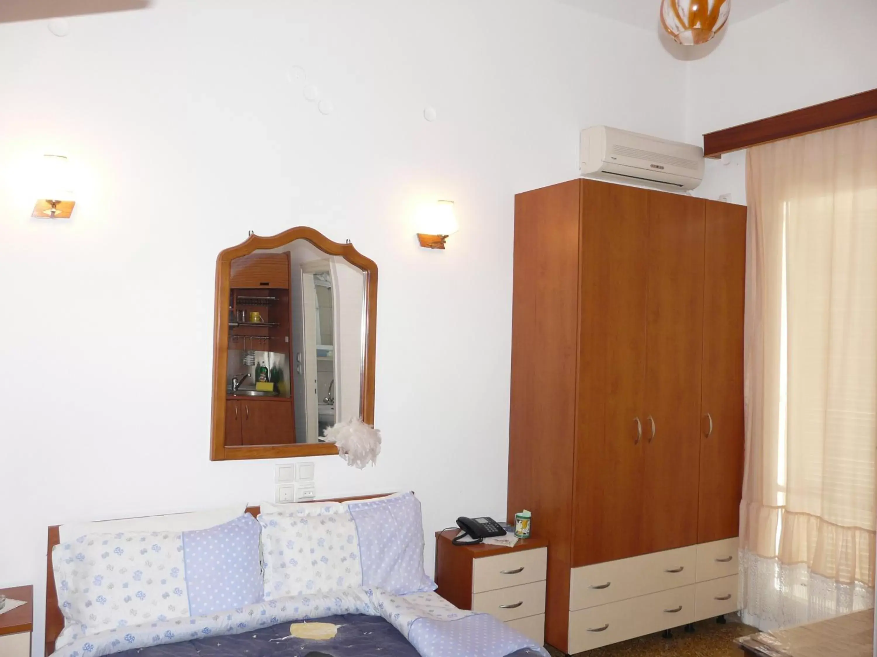 Bedroom, Seating Area in Hotel Fotini