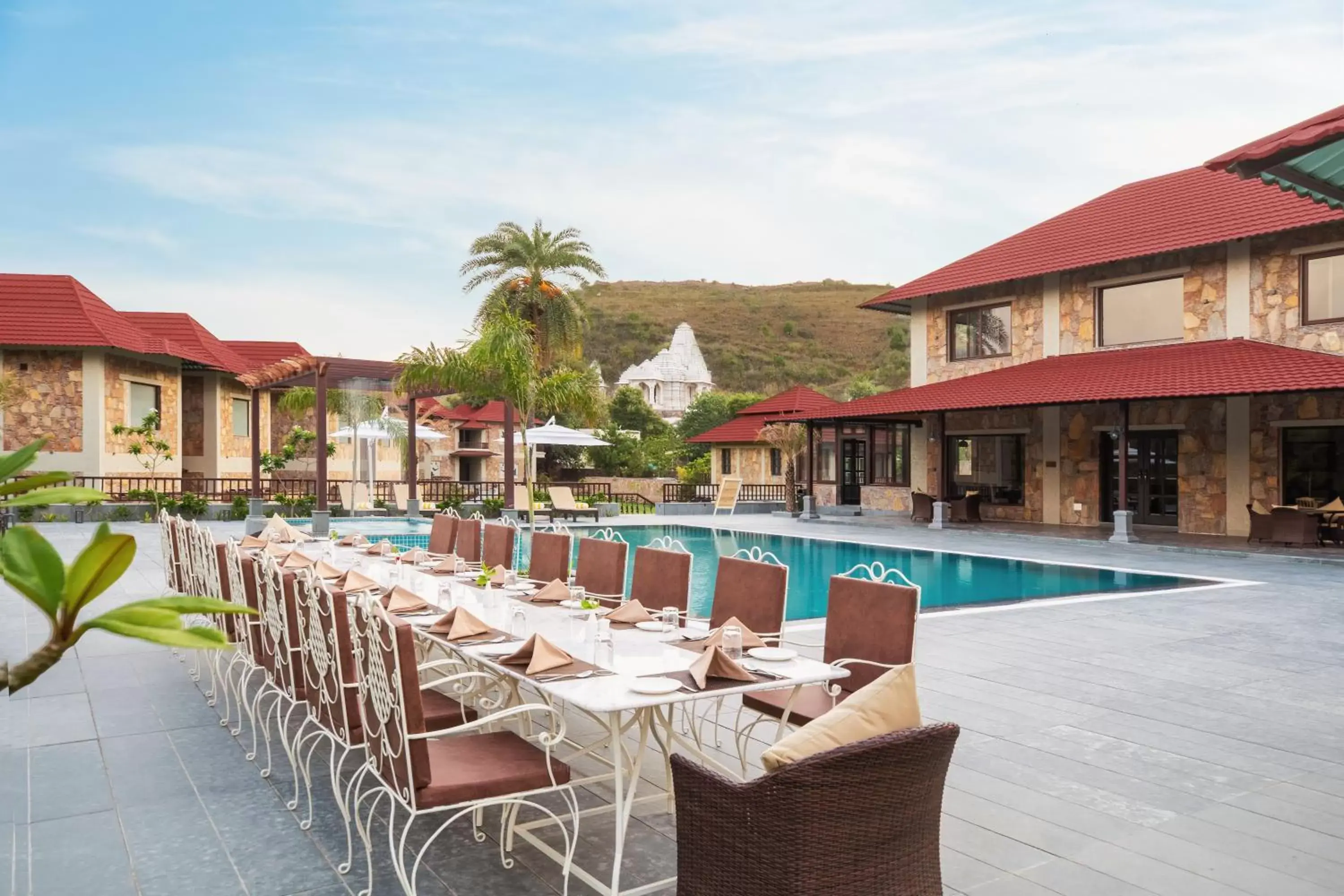 Property building in Sarasiruham Resort - Private Pool Villa in Udaipur Property building in Sarasiruham Resort - Private Pool Villa in Udaipur