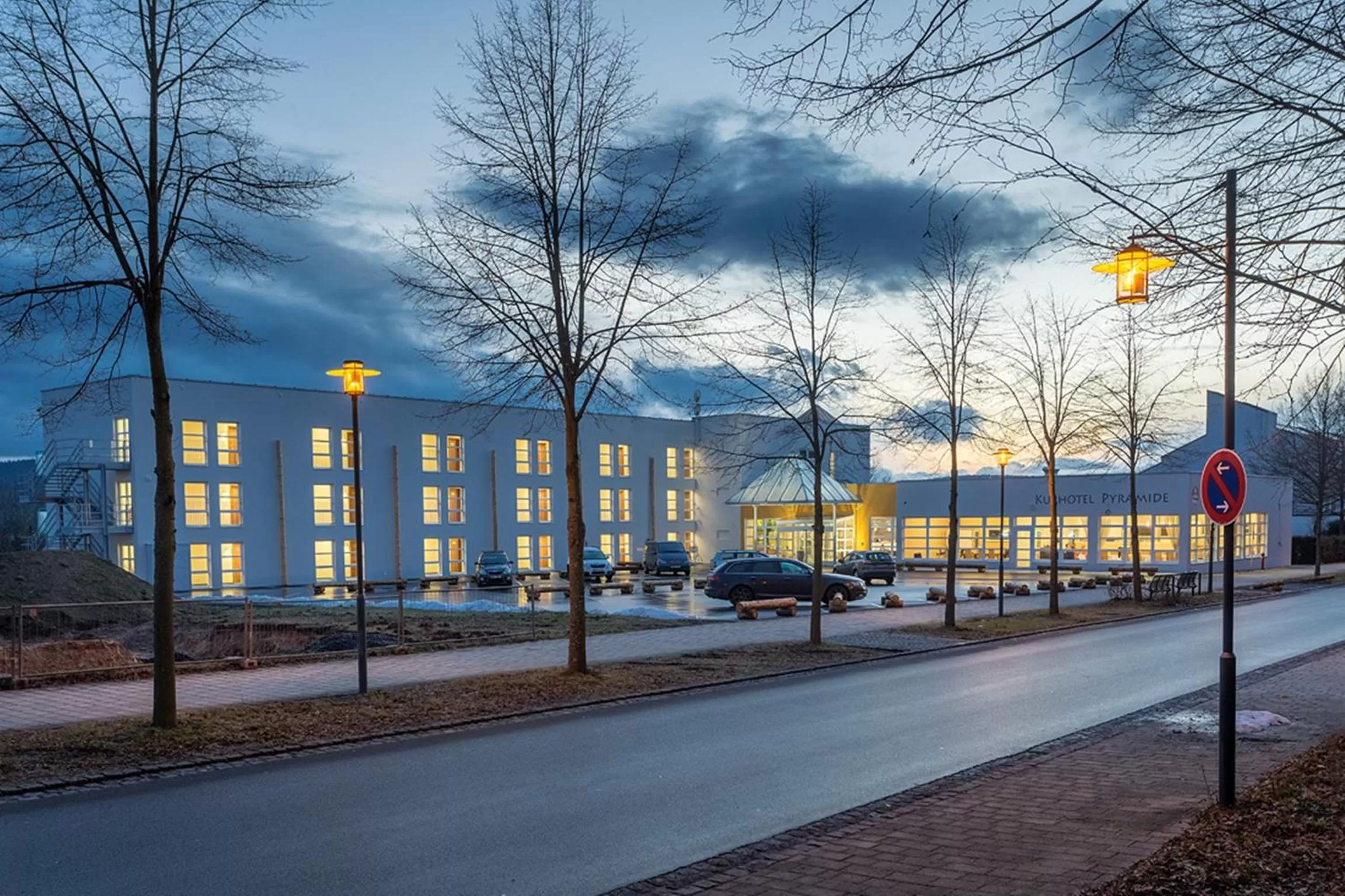 Facade/entrance in Kurhotel Pyramide Sibyllenbad