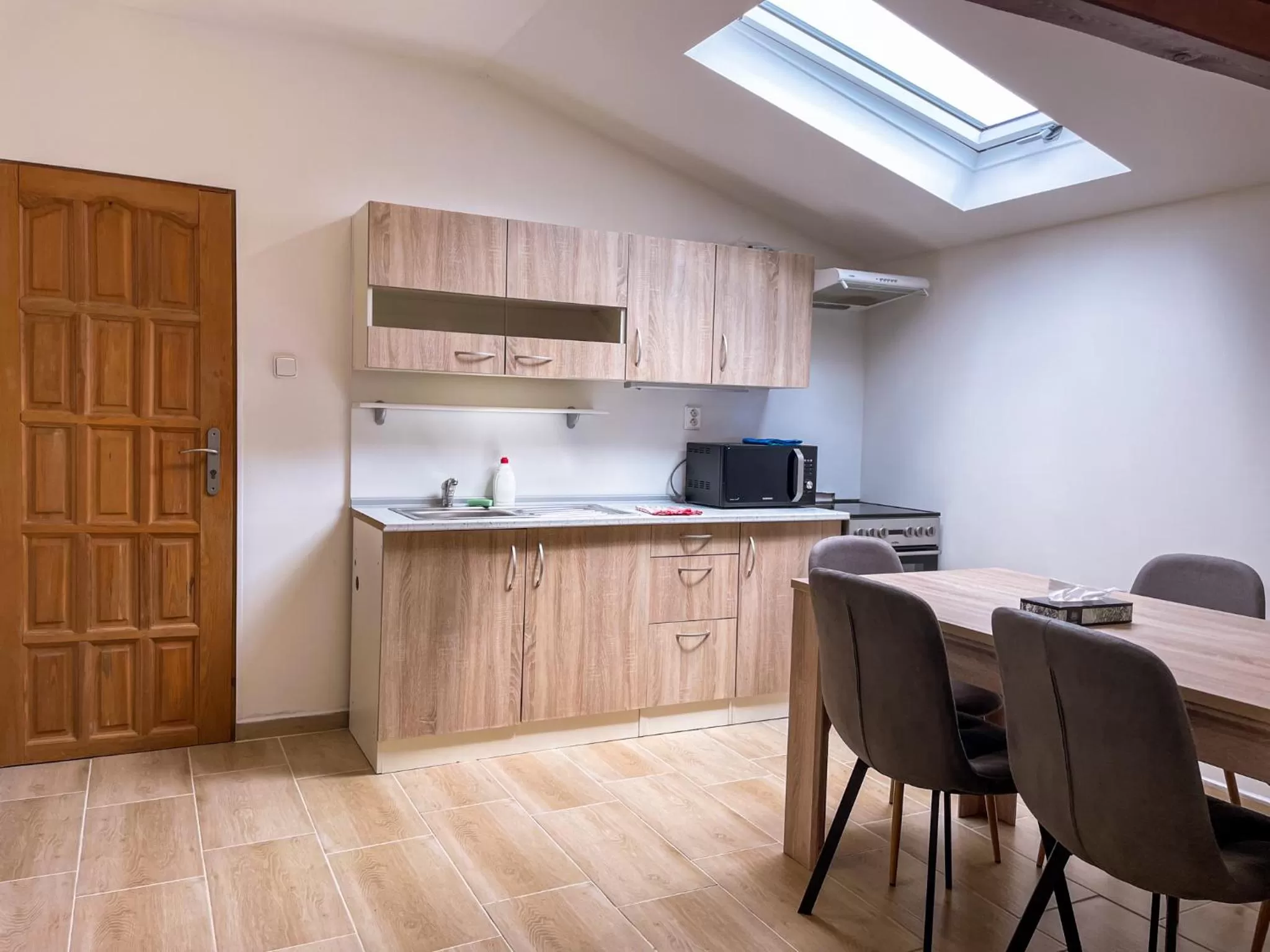 Seating area in Hotel Aldo