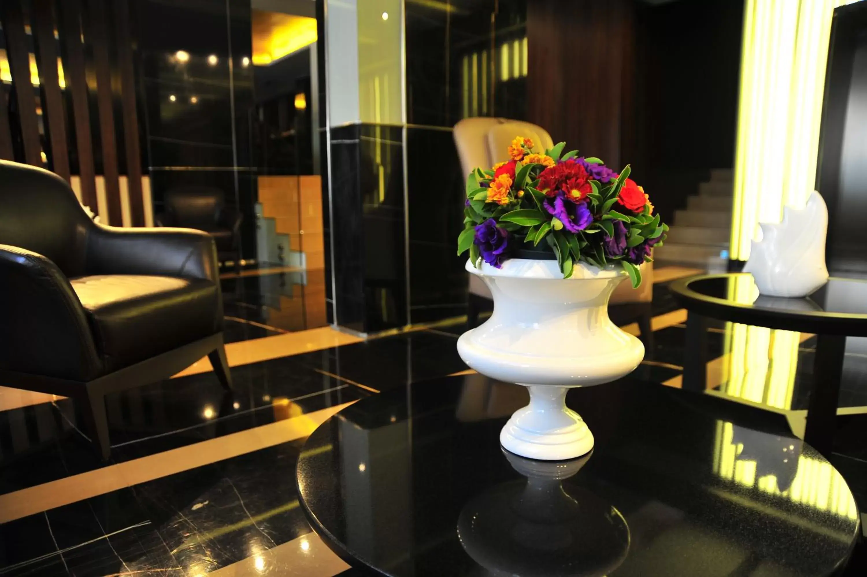 Lobby or reception in Lancaster Raouche Hotel Lobby or reception in Lancaster Raouche Hotel