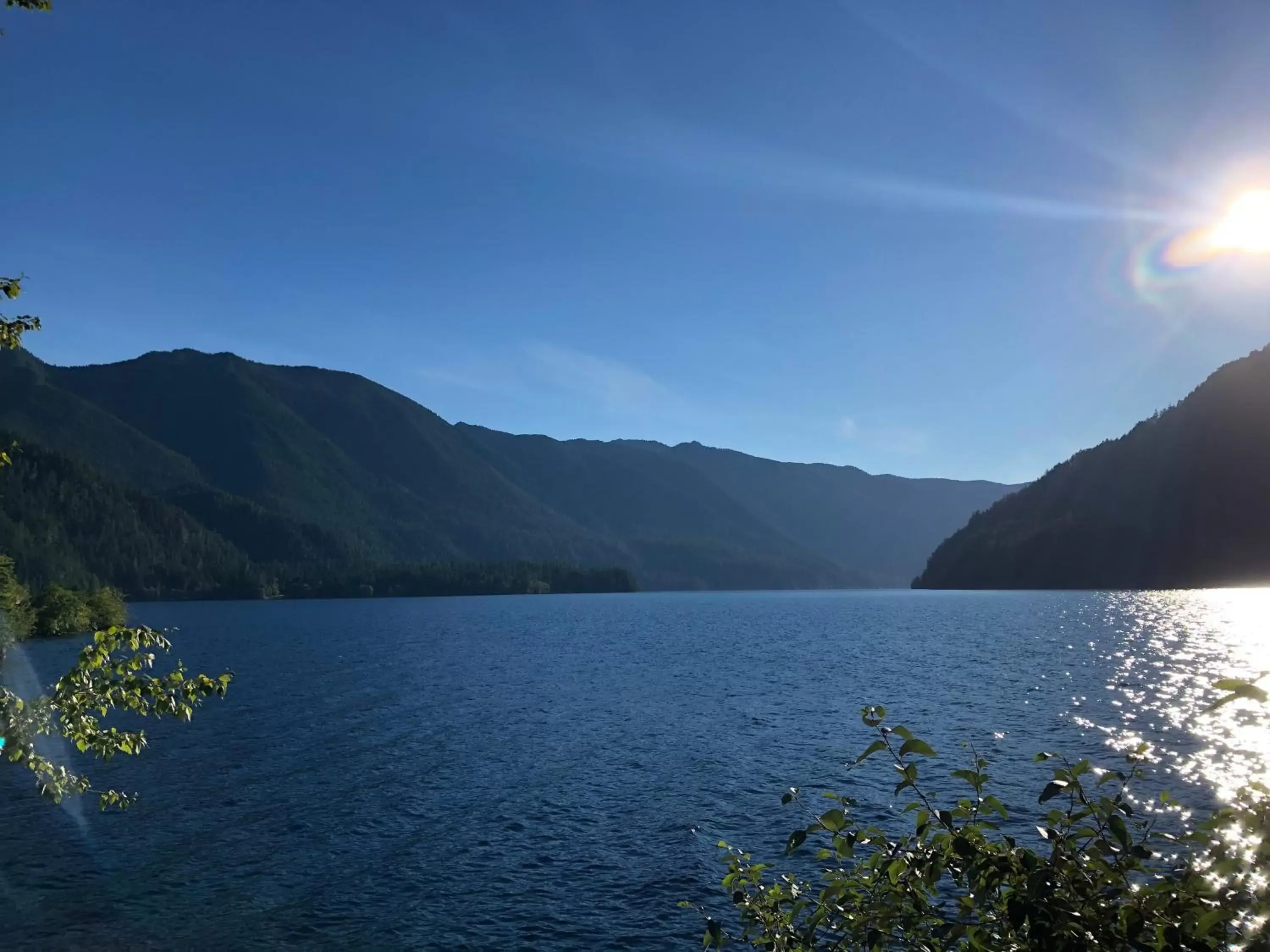 Lake view in Port Angeles Inn