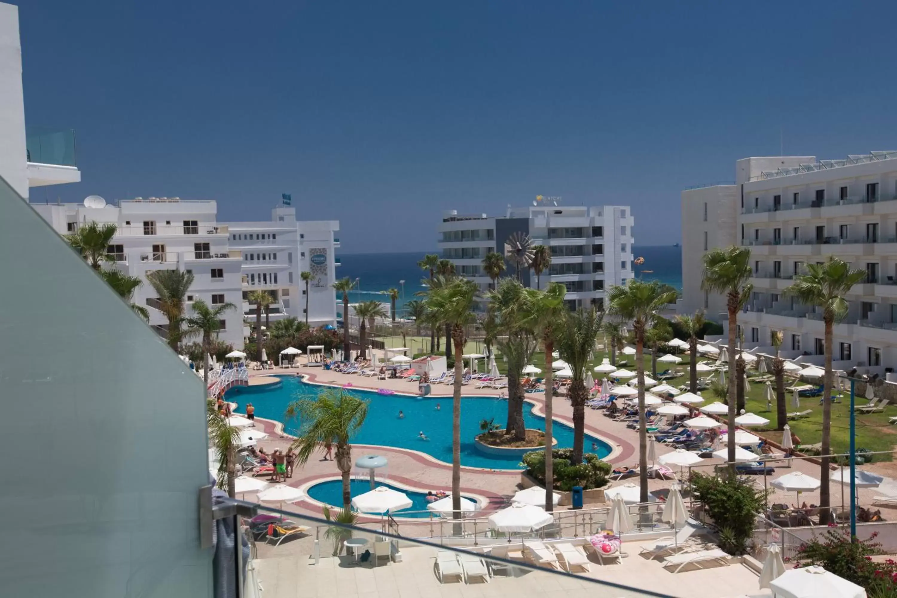 Pool View in Tsokkos Protaras Beach Hotel