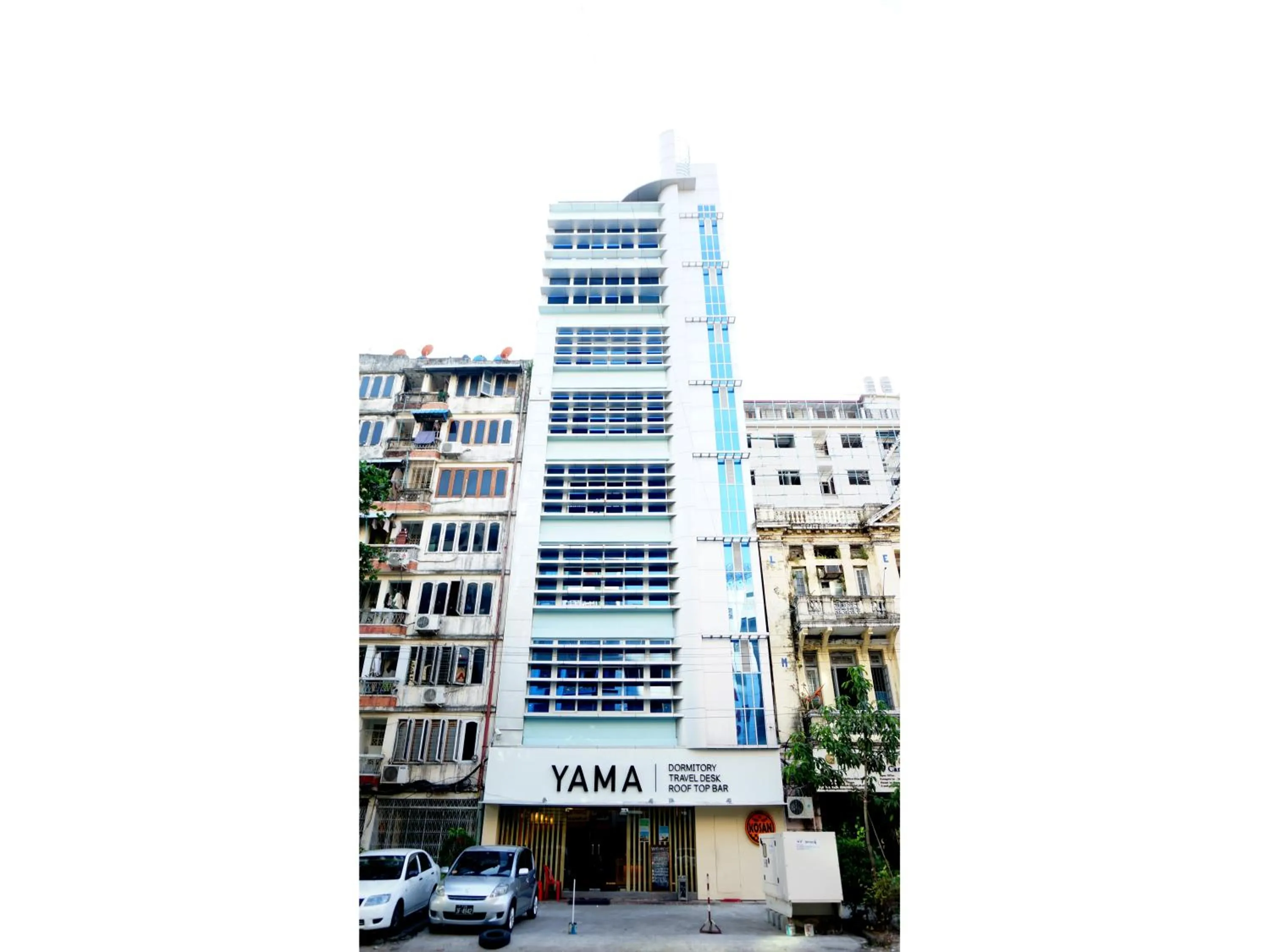 Property building in YAMA HOTEL & ROOFTOP BAR