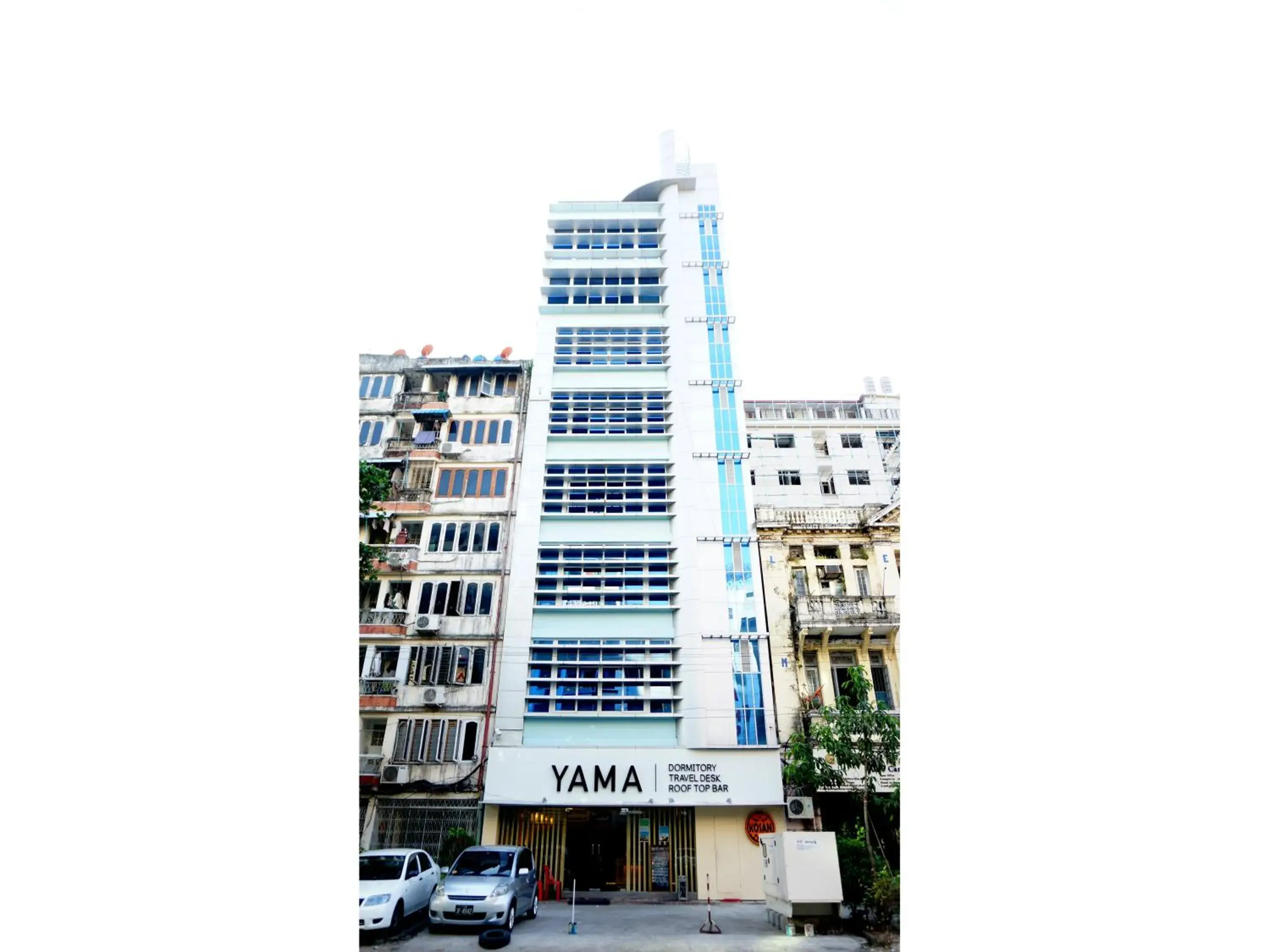 Property building in YAMA HOTEL & ROOFTOP BAR Property building in YAMA HOTEL & ROOFTOP BAR