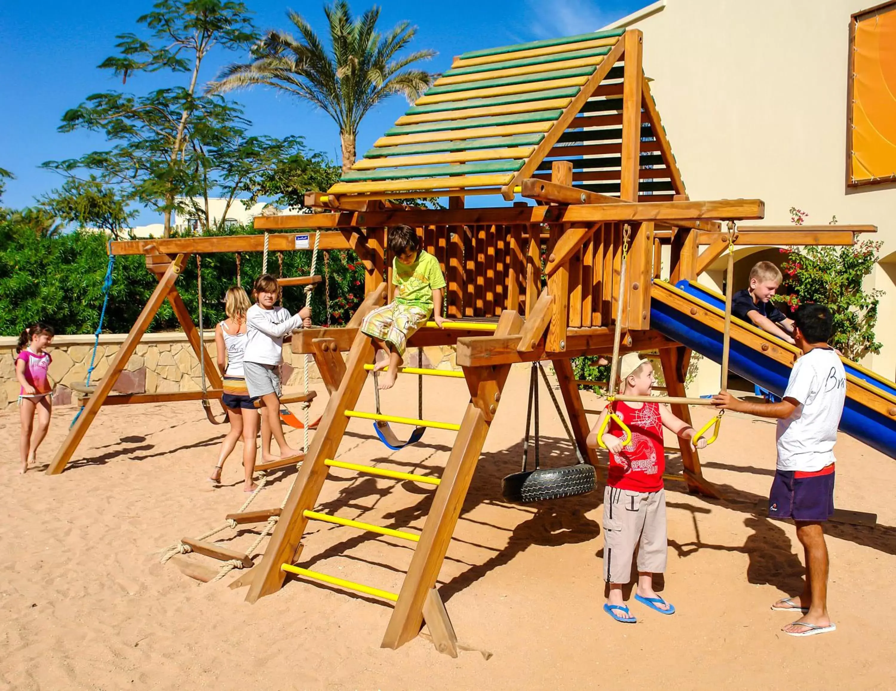 Children play ground, Children's Play Area in Jaz Belvedere Resort