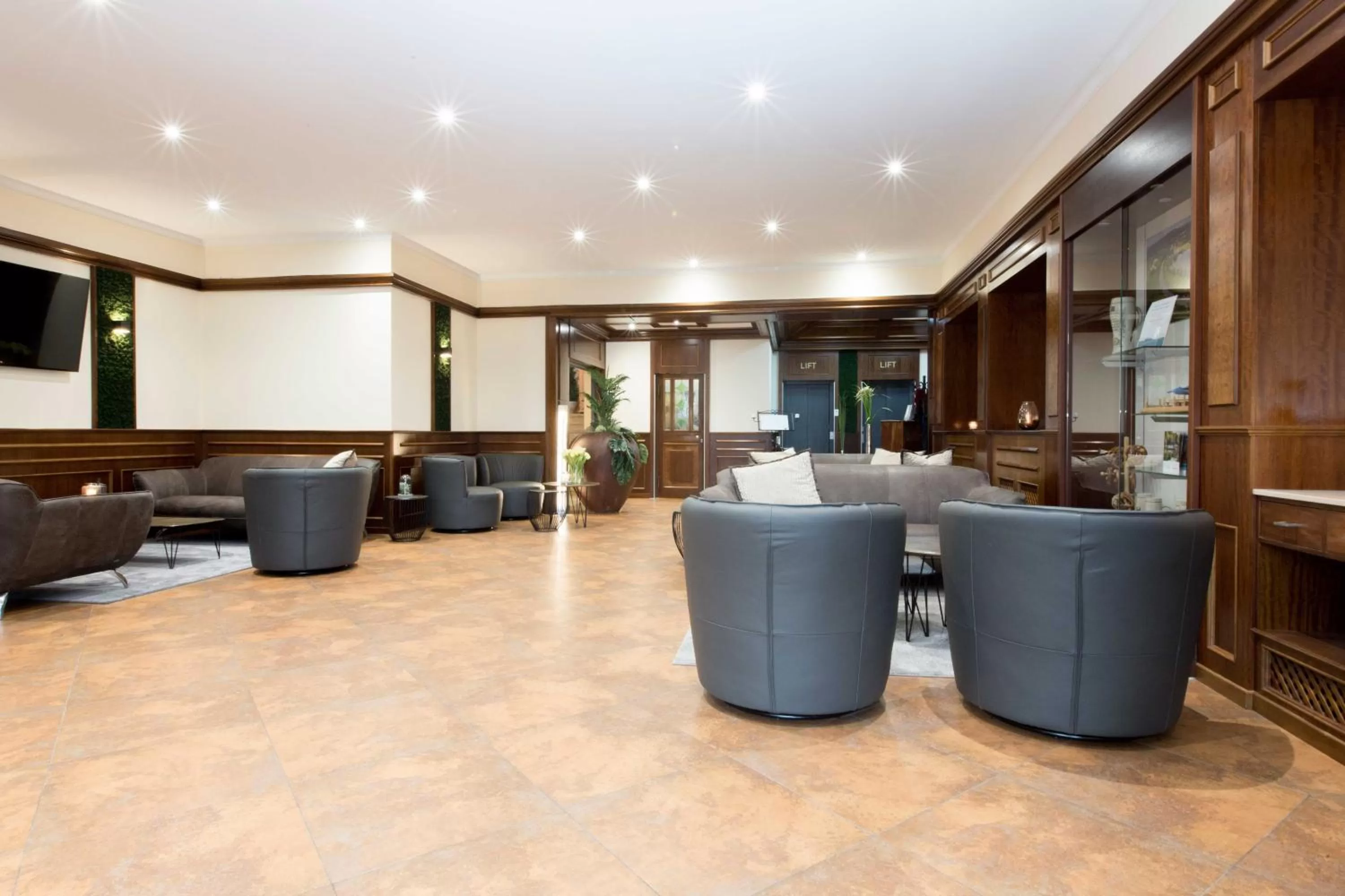 Lobby or reception in Korbstadthotel Krone