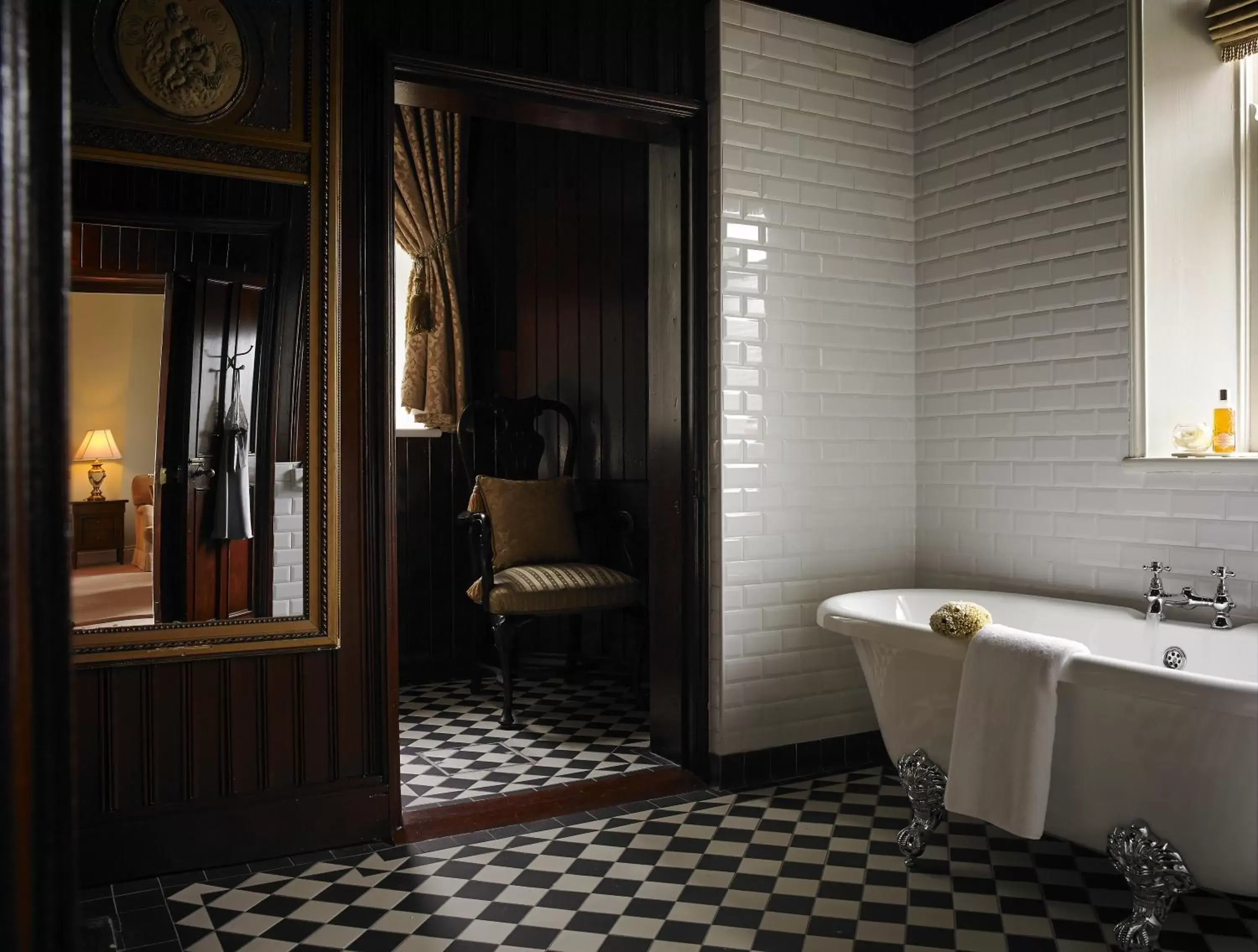 Decorative detail, Bathroom in Killashee Hotel