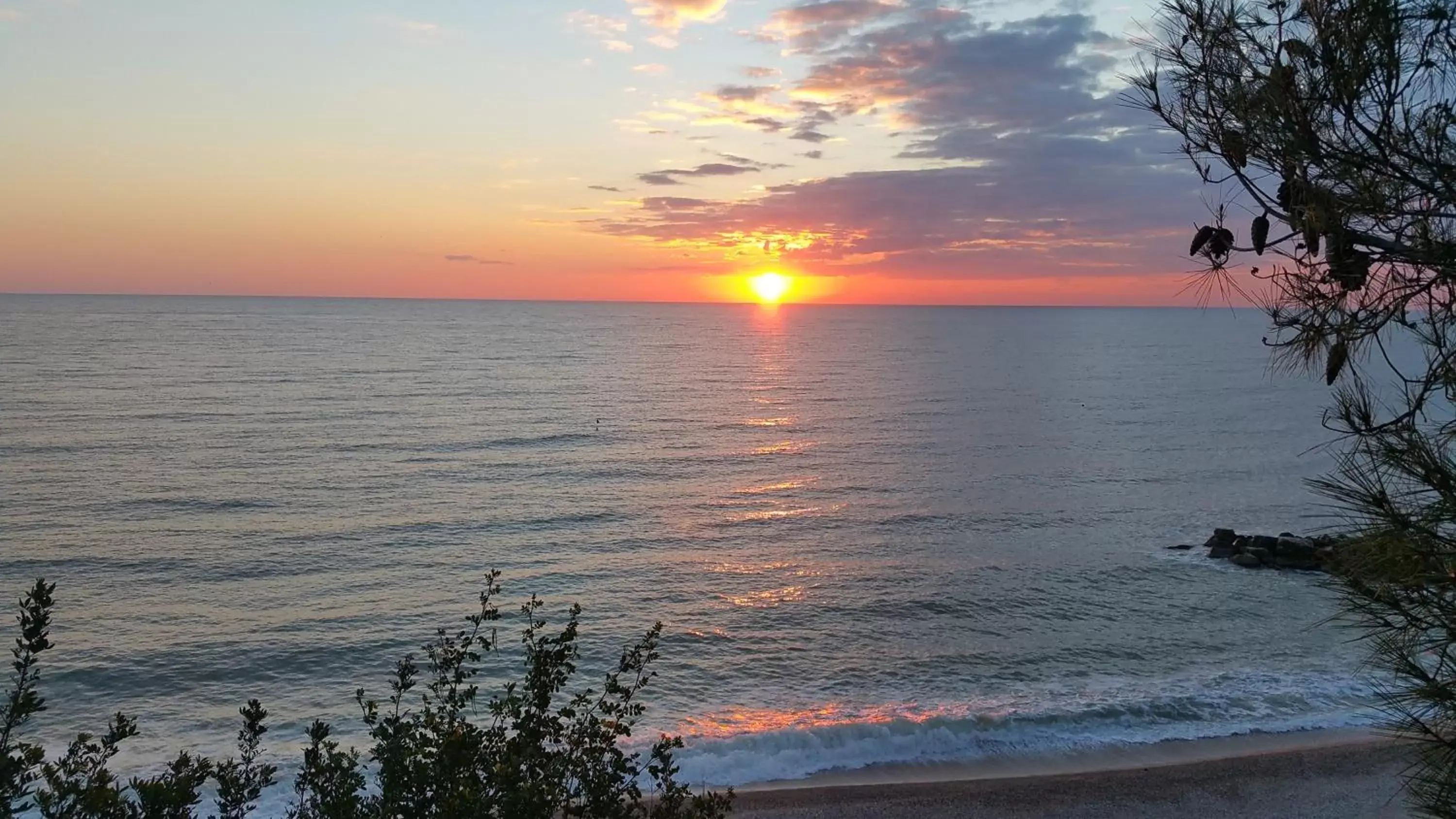 Natural landscape, Sunrise/Sunset in Pensione San Michele