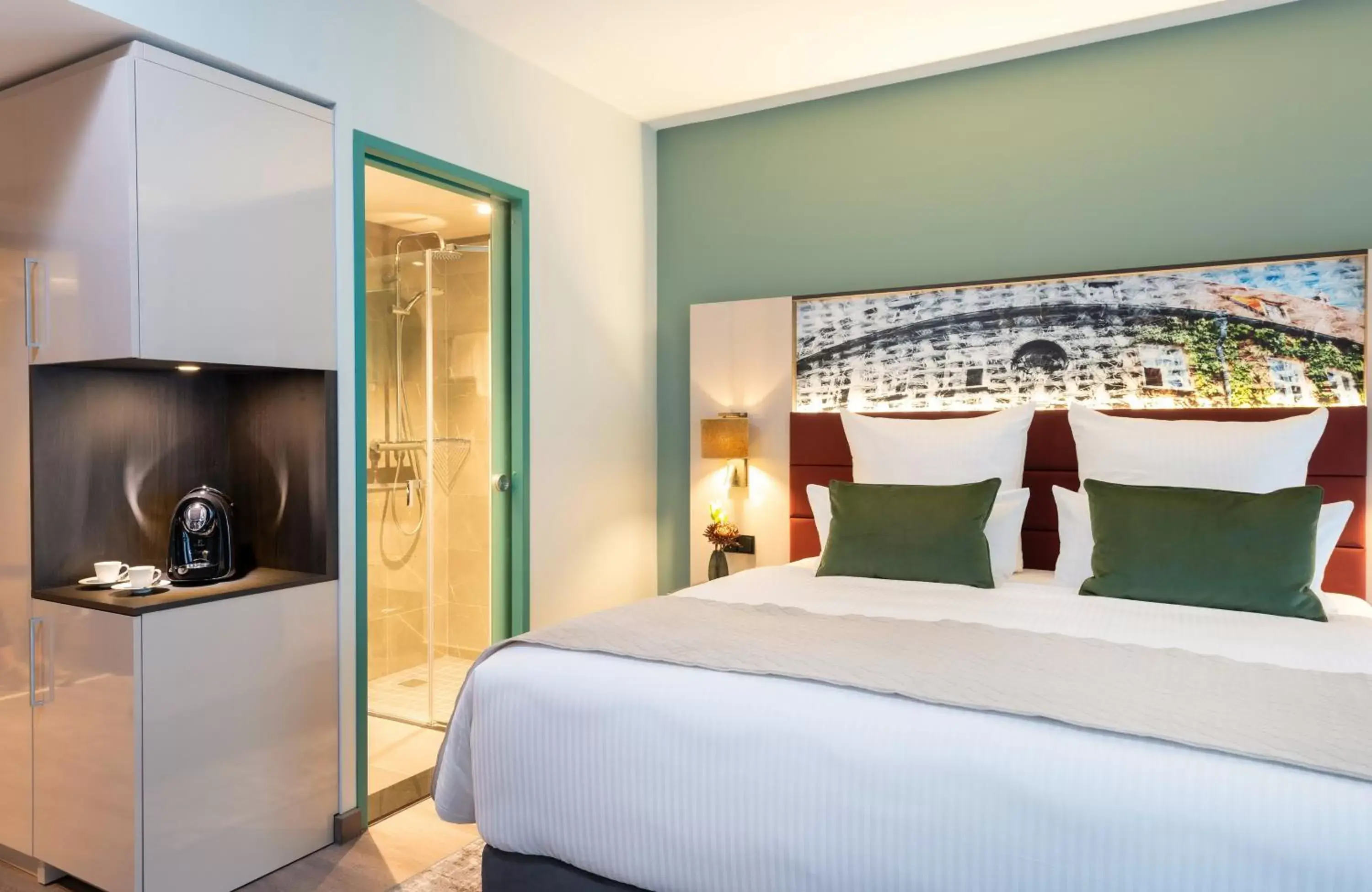 Deluxe Double Room in Leonardo Hotel Augsburg Deluxe Double Room in Leonardo Hotel Augsburg