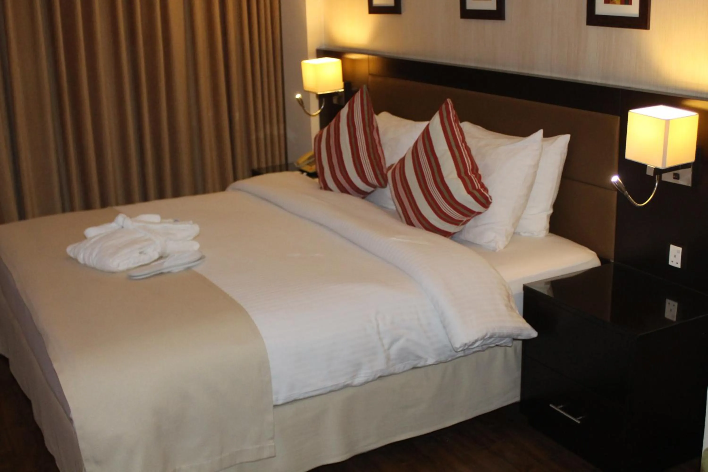 Bed in Oryx Hotel Aqaba