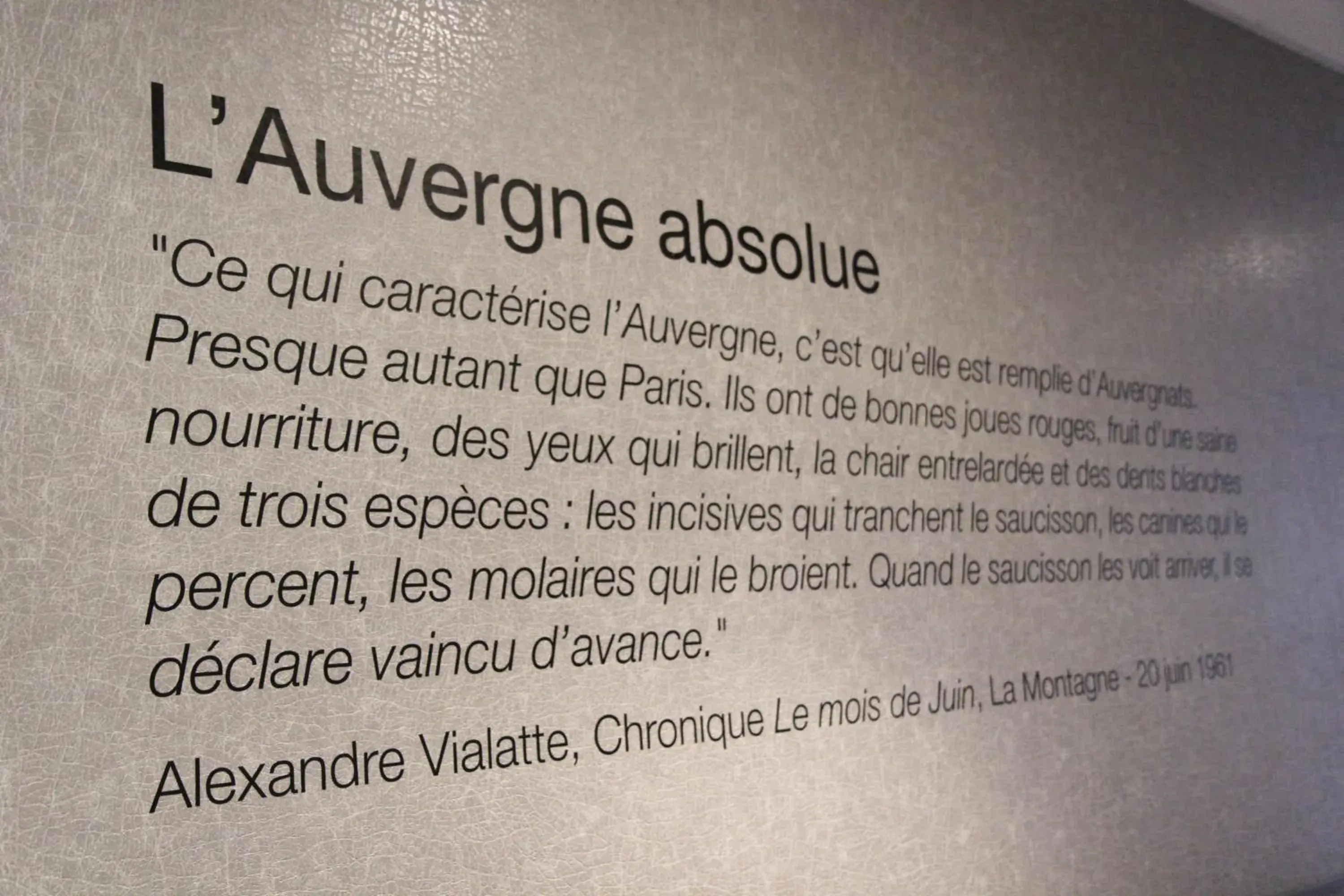 Decorative detail in Best Western Plus Hotel Litteraire Alexandre Vialatte