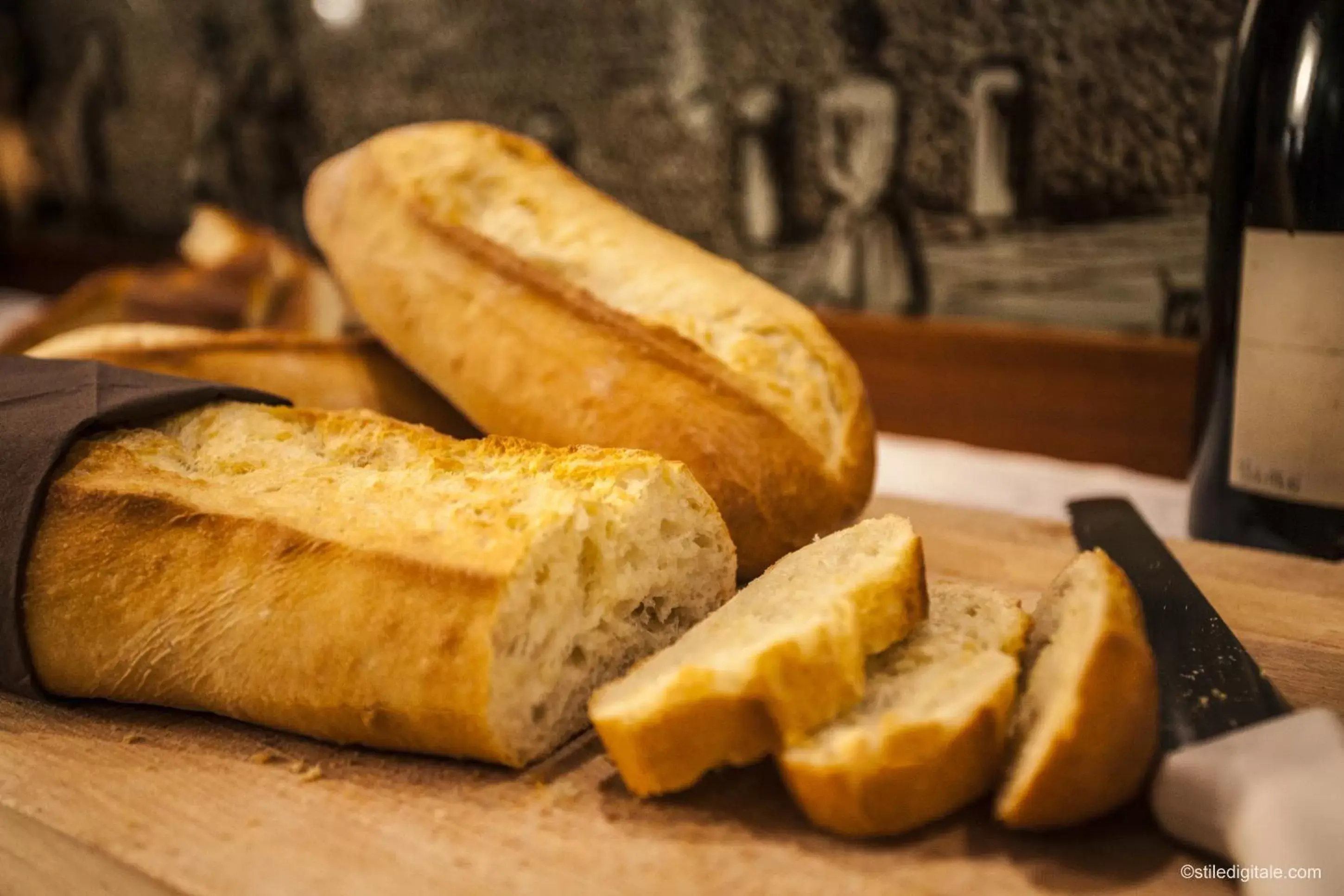 Food close-up in Hotel La Pace