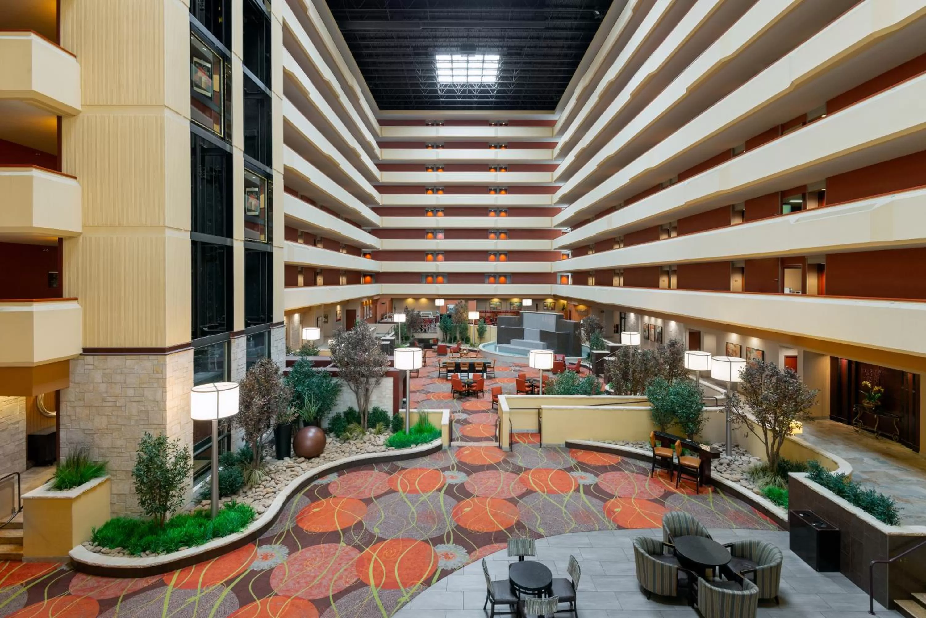 Lobby or reception in University Plaza Hotel