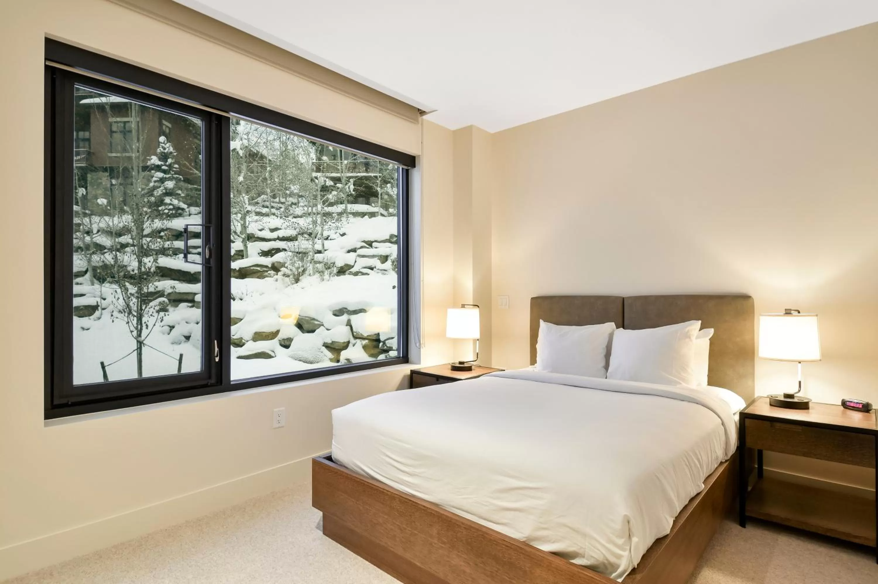 Bed in Lift Park City Condominiums