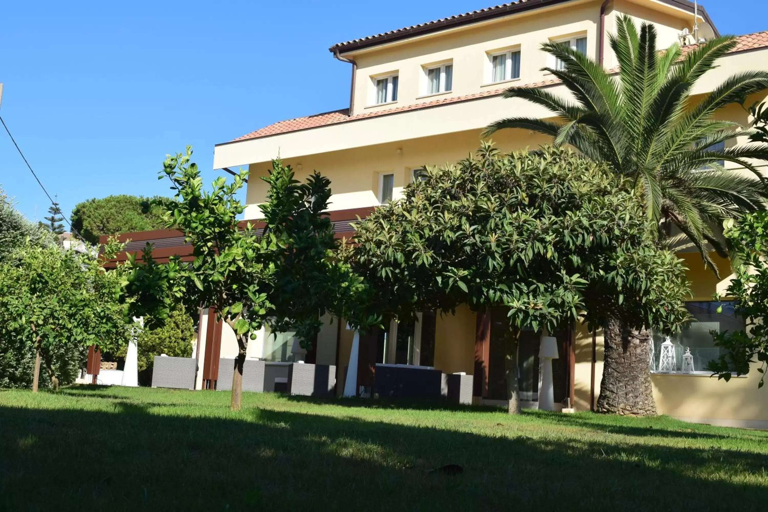 Garden view, Property Building in Archeo Hotel