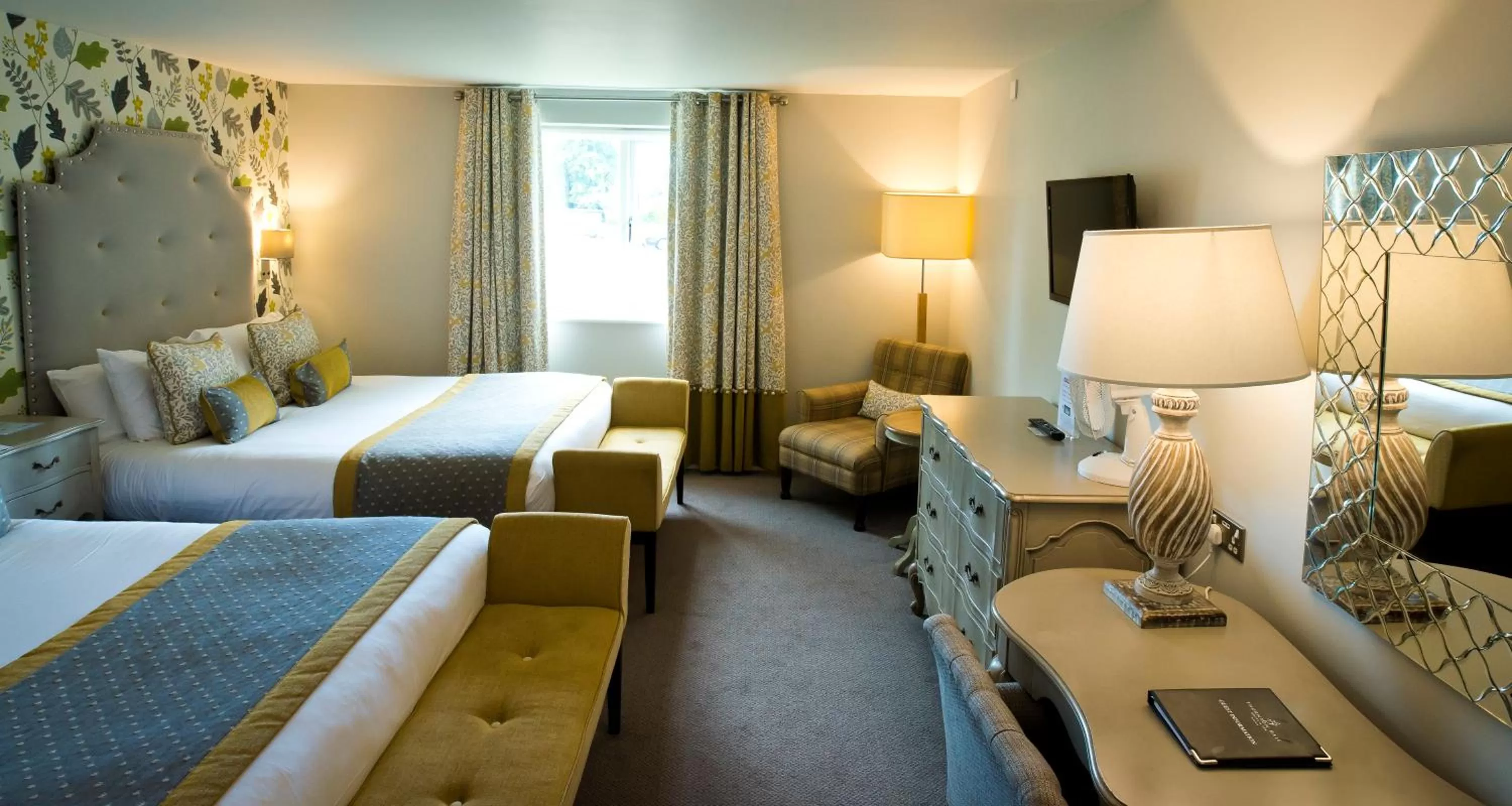 Bed in Thornton Hall Hotel & Spa