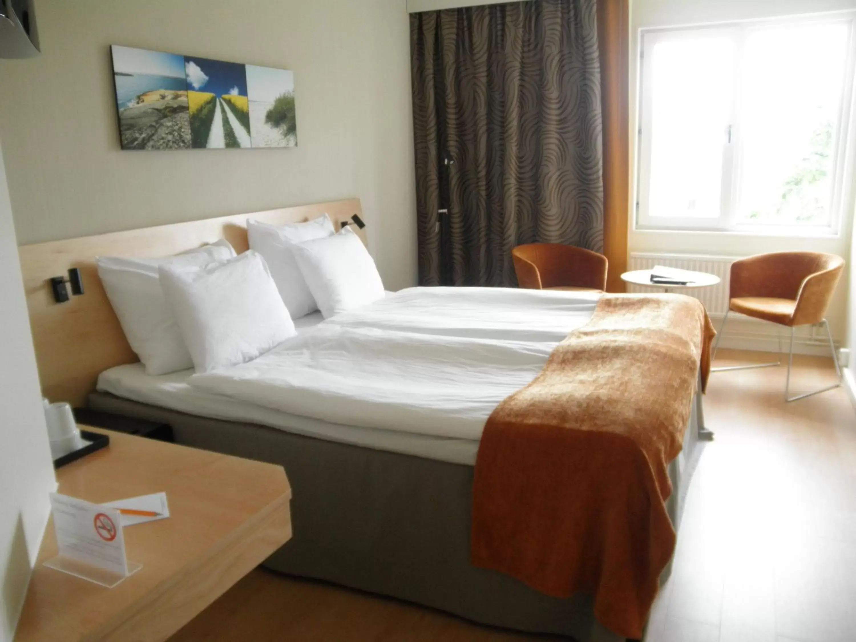 Photo of the whole room, Bed in Hotell Erikslund Photo of the whole room, Bed in Hotell Erikslund