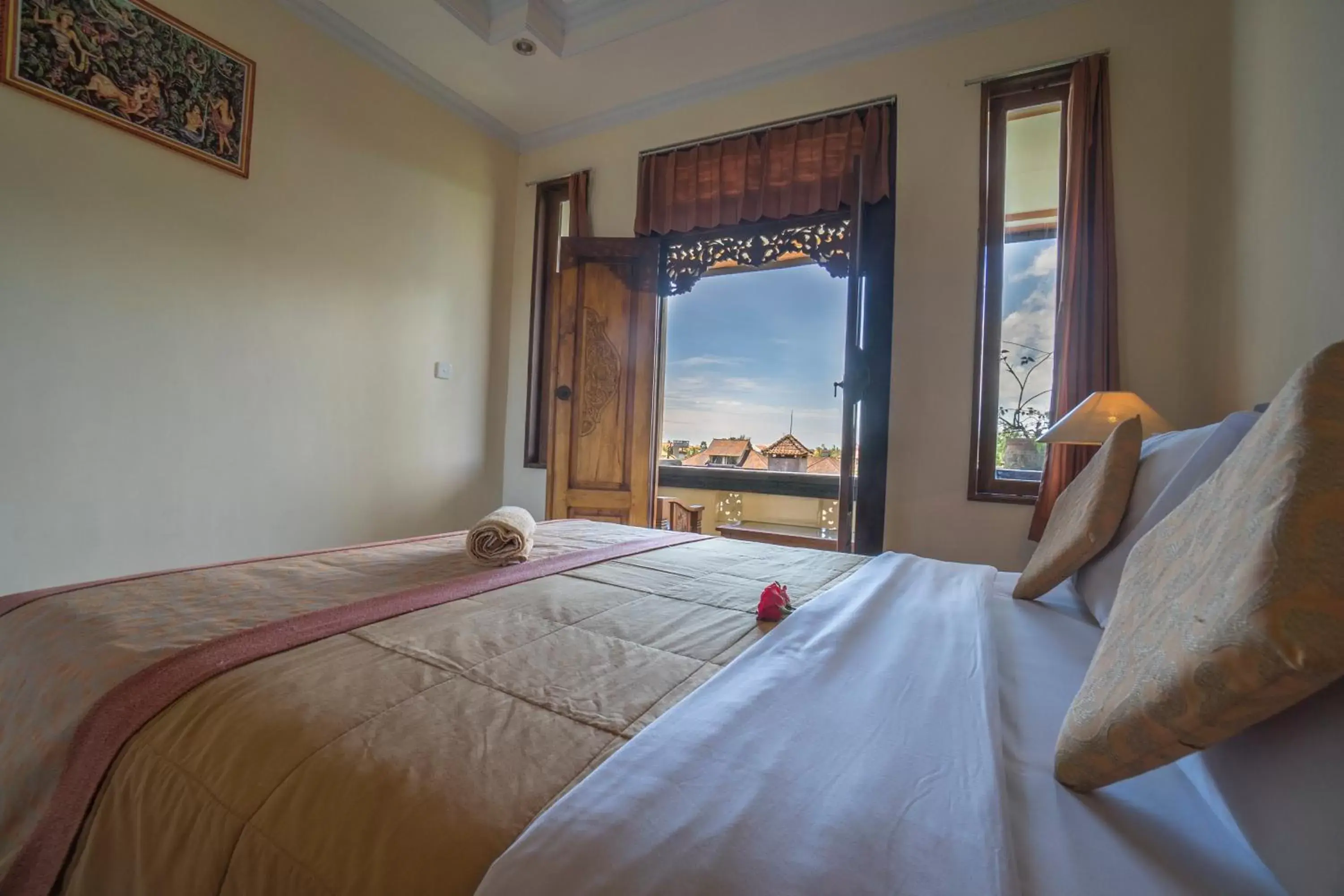 Bedroom in Ubud Sensasi Bungalow