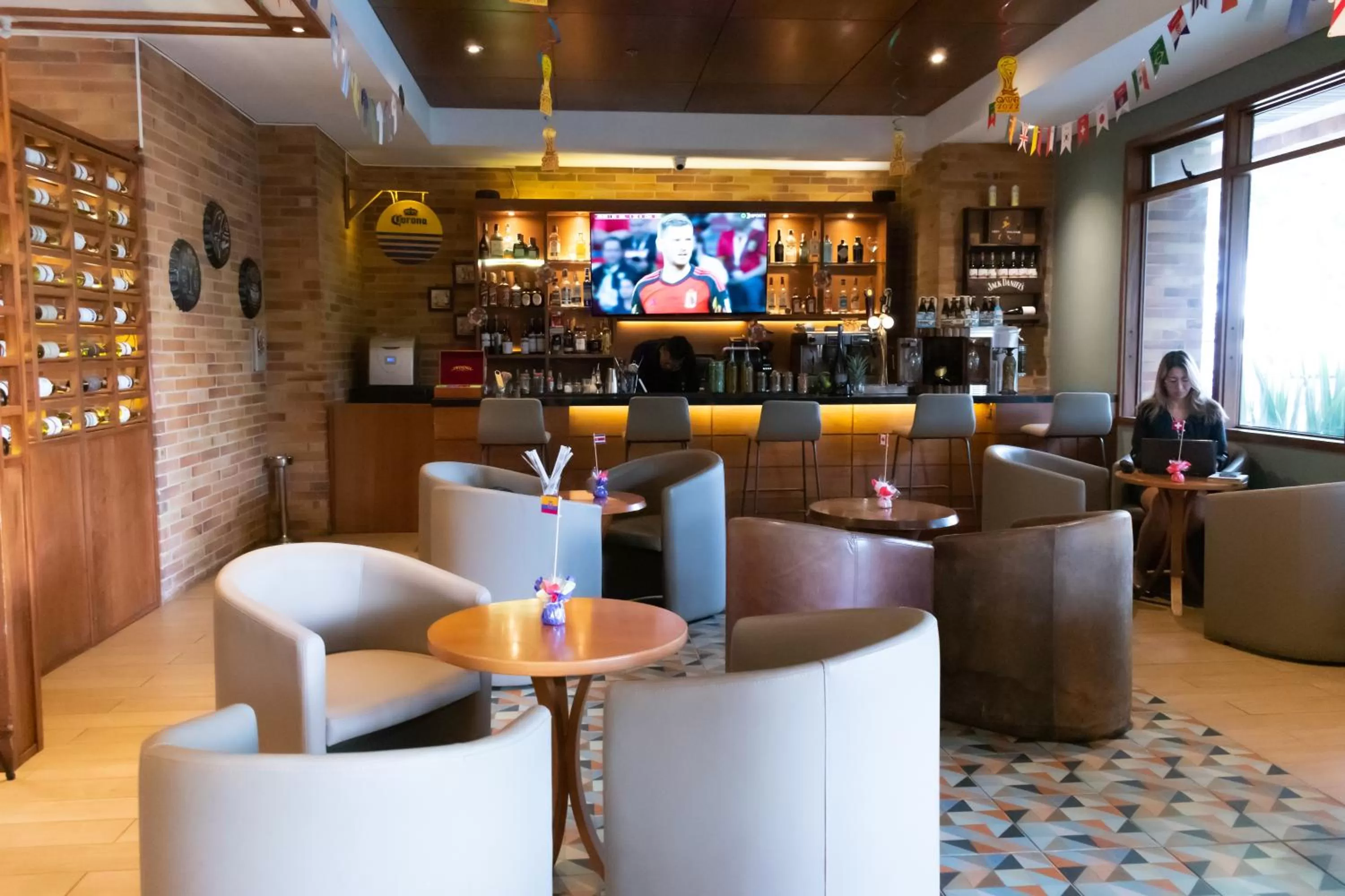 Lounge or bar in Hotel Habitel Select