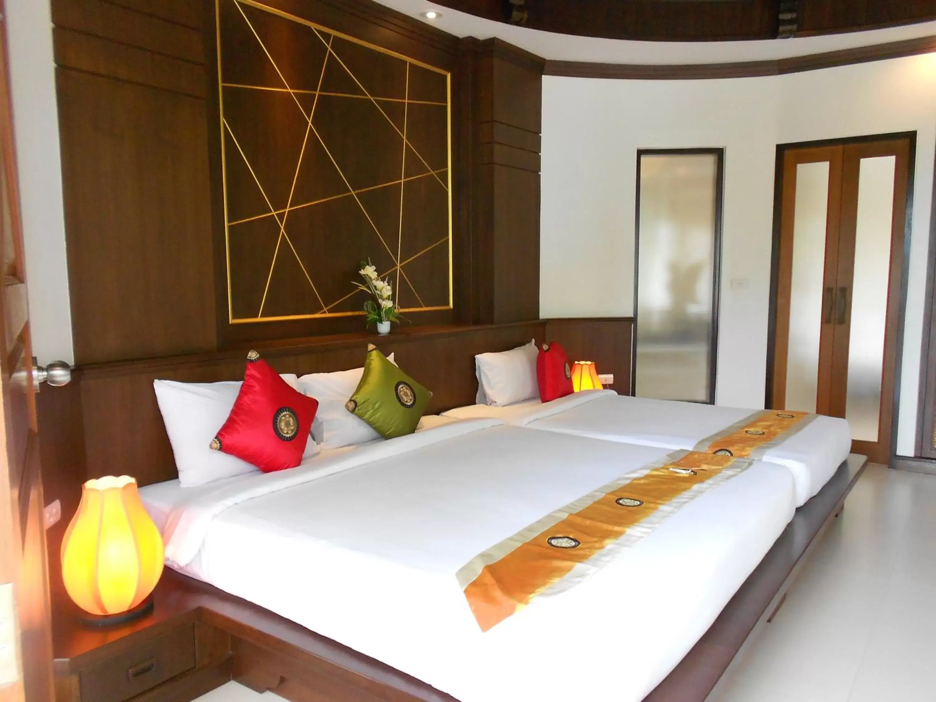 Bed in Golden Beach Resort