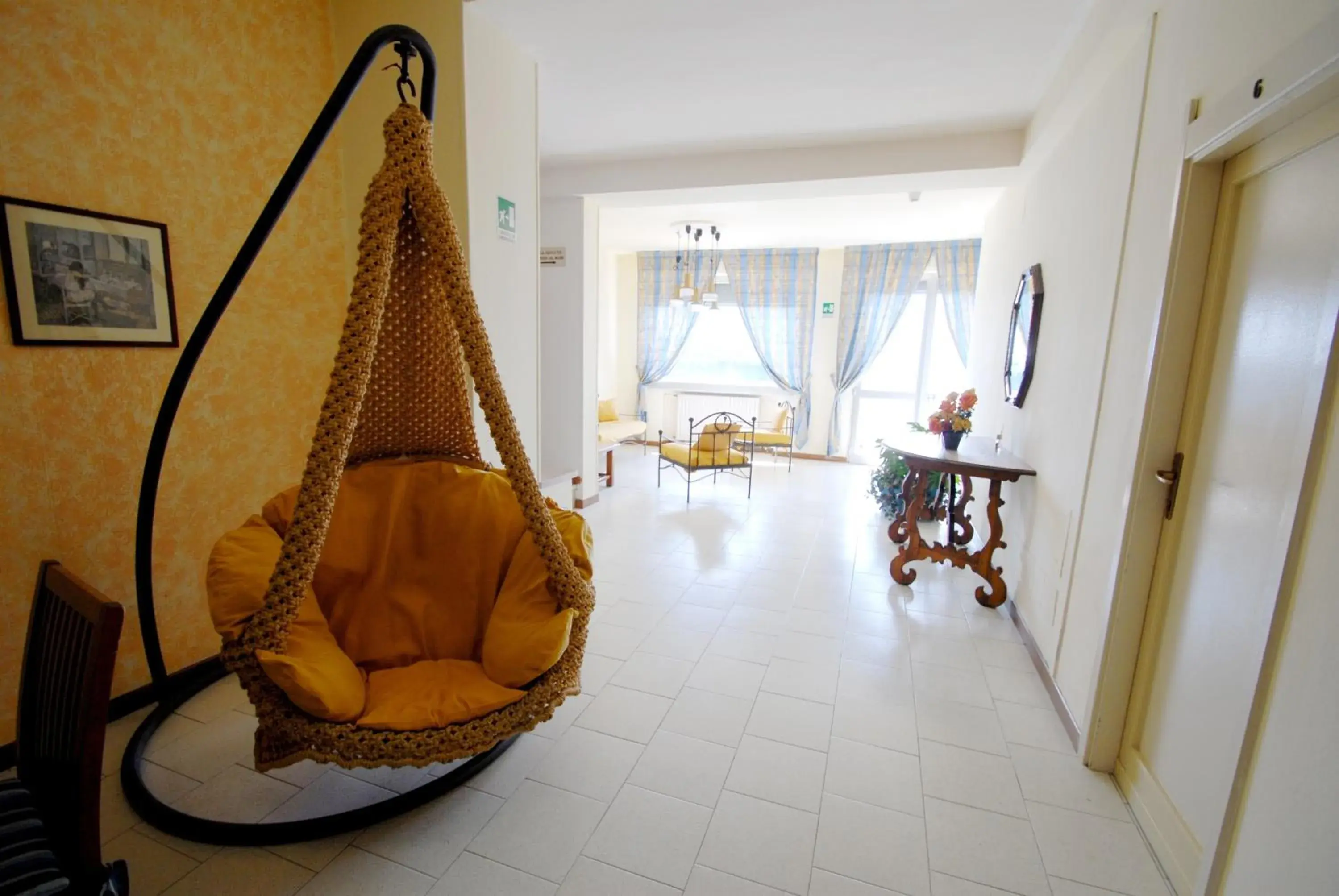 Decorative detail, Seating Area in Hotel Baia Del Sorriso